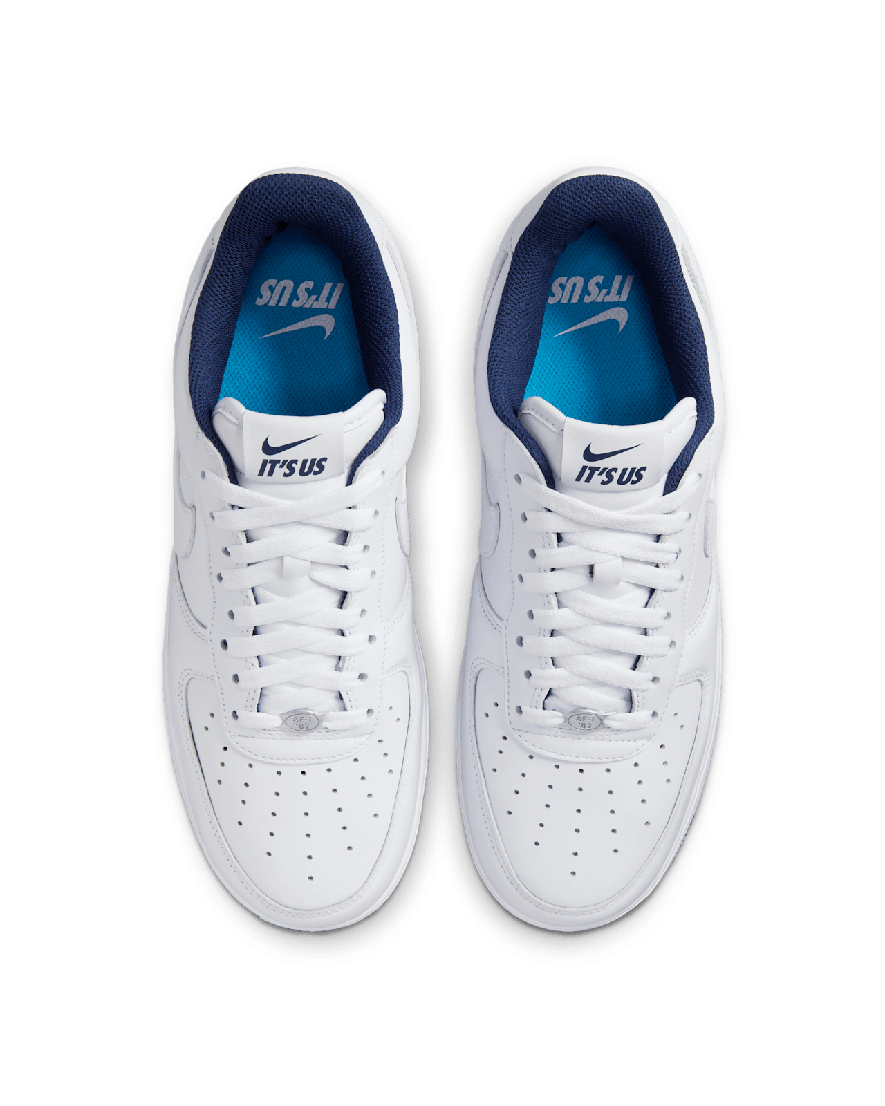 Releasedatum för Nike Us Force 1 "White and Midnight Navy" (IB5720-100)