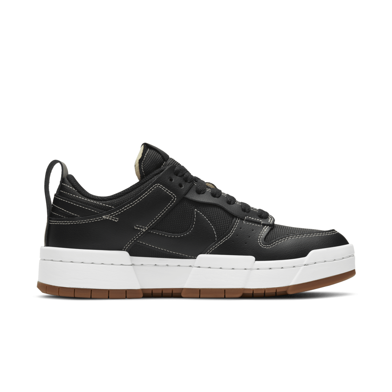 【NIKE公式】レディース ダンク LOW ディスラプト 'Black Gum' (CK6654-002 / W NIKE DUNKED)