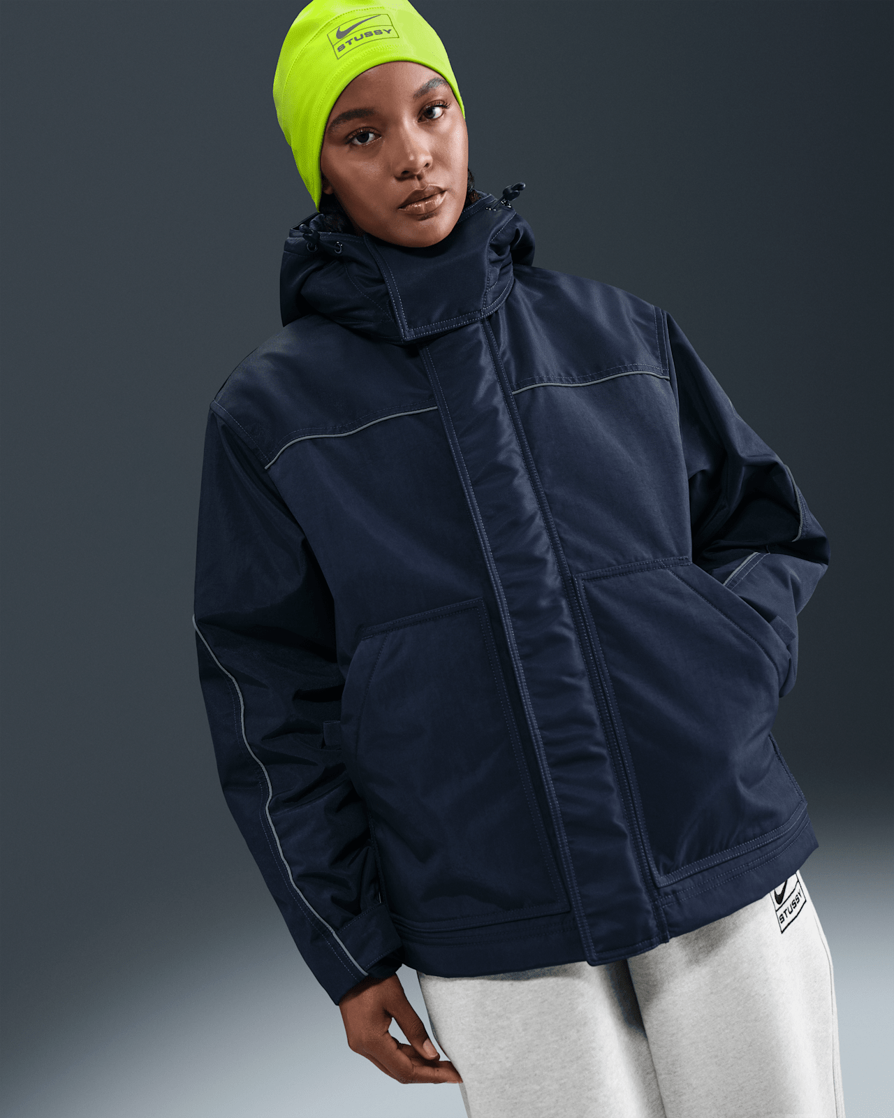 Nike x Stüssy Utility Hooded Jacket. Nike SNKRS