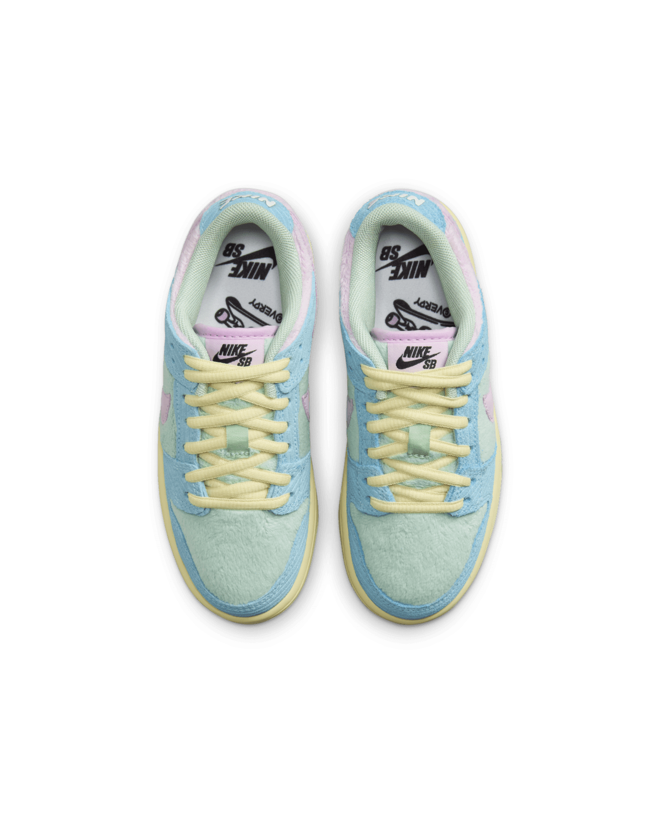 Little Kids' Nike SB Dunk Low Pro x Verdy 'Blue Gaze and Enamel Green' (FZ7195-400) Release Date