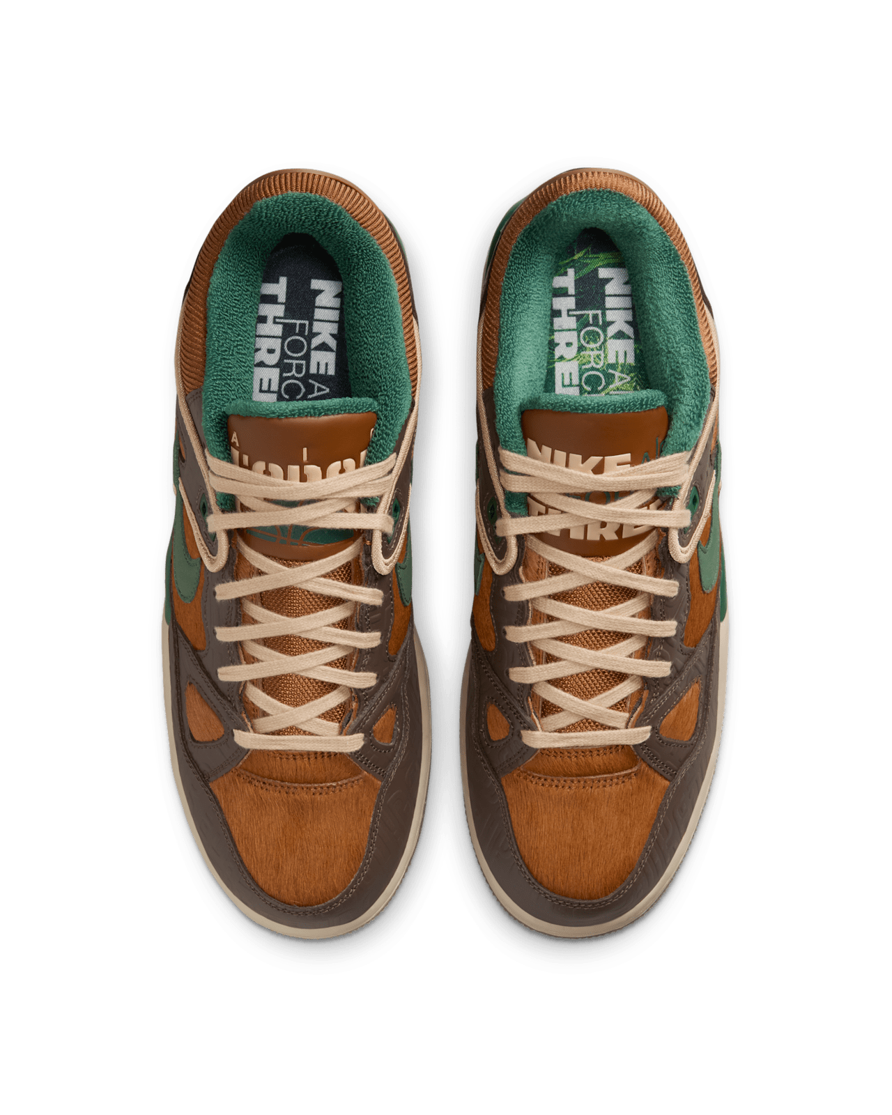 Fecha de lanzamiento de los Air Force 3 Low x Nigo "Baroque Brown and Pecan" (HQ0260-201)