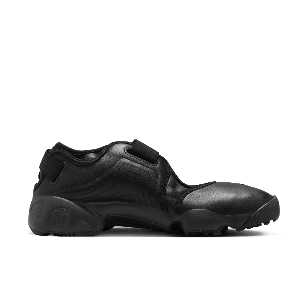 Nike black leather sneakers womens on sale