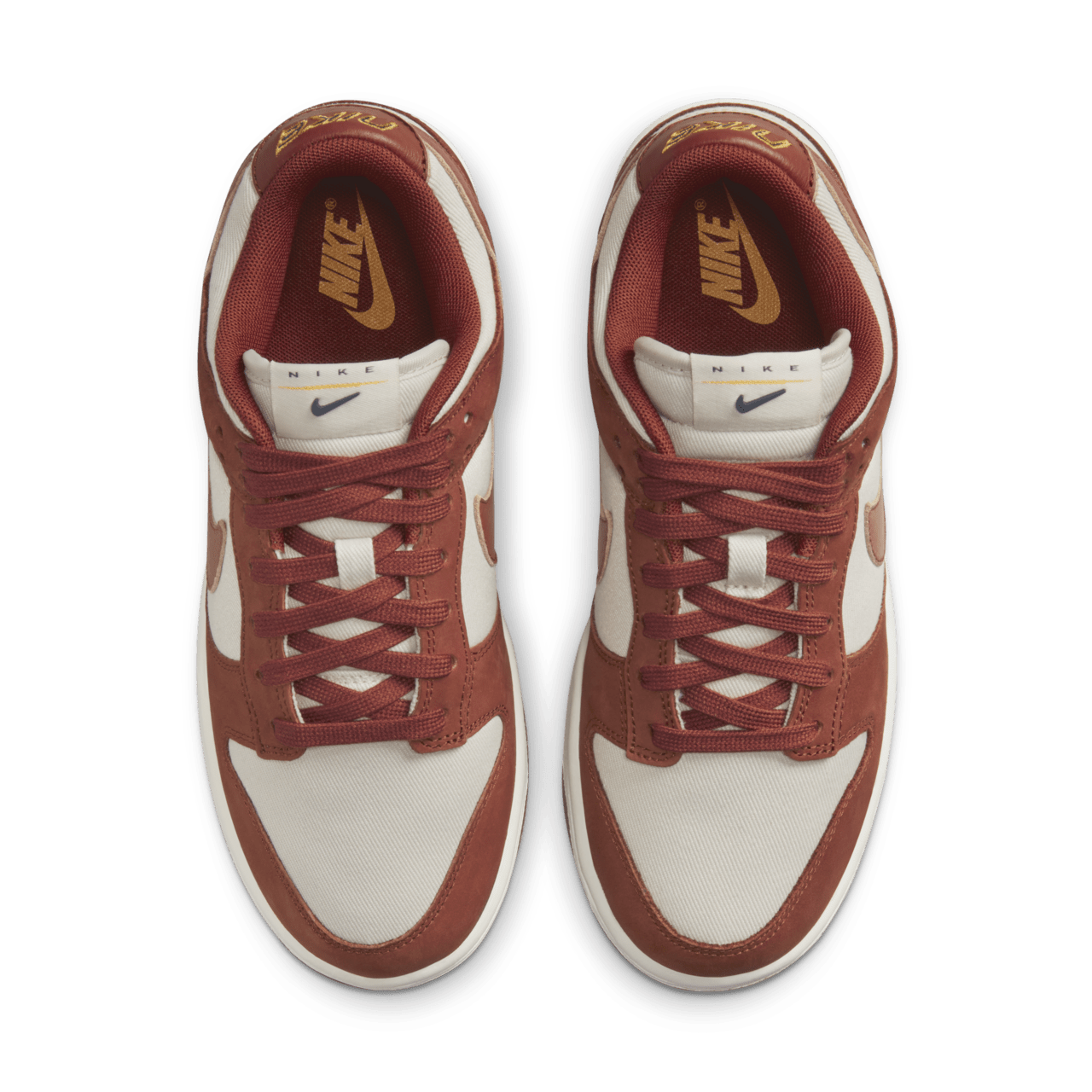 Fecha de lanzamiento del Dunk Low "Light Orewood Brown and Rugged Orange" para mujer (DZ2710-101)