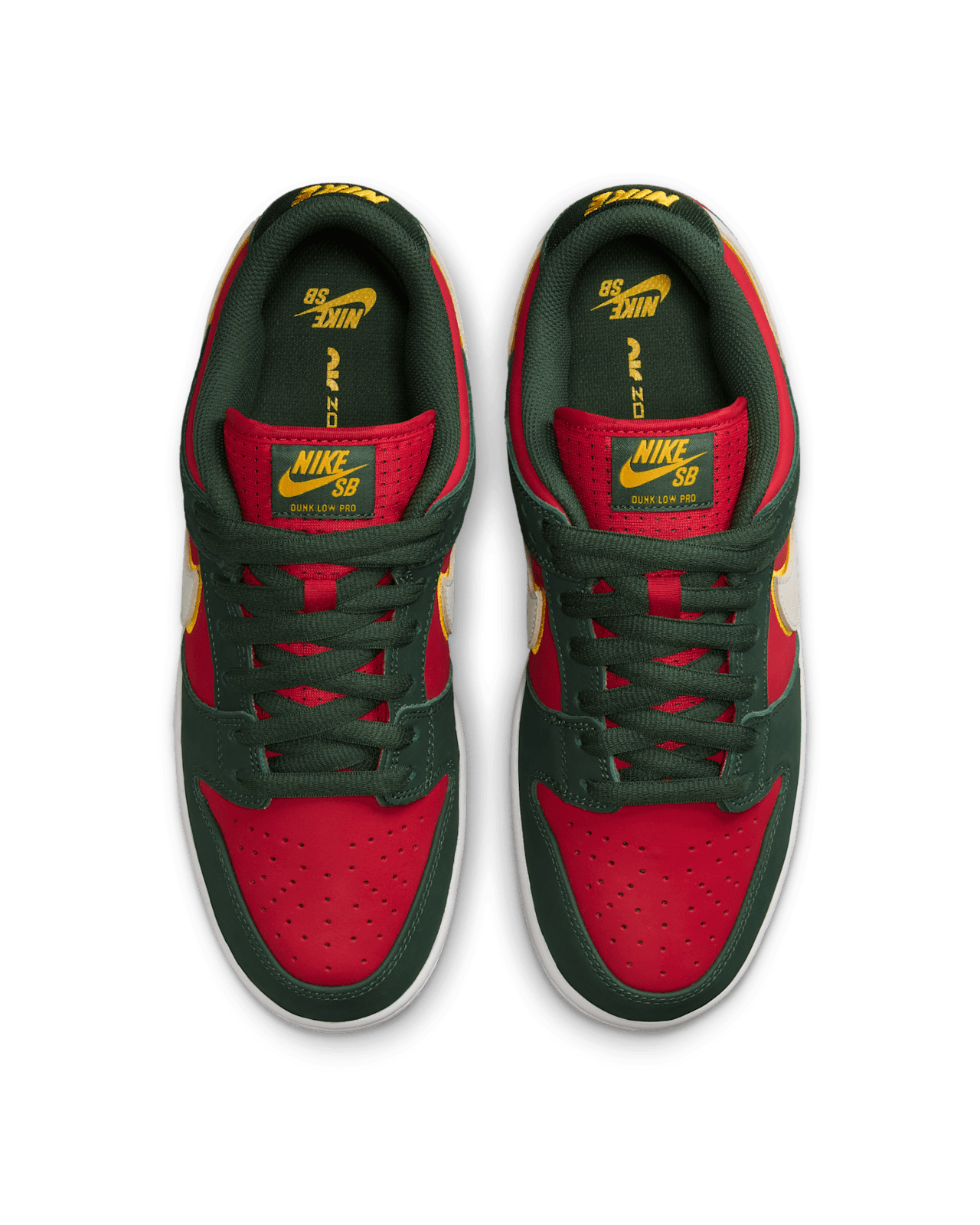 Ημερομηνία κυκλοφορίας του Nike SB Dunk Low "Fir and Fire Red" (FZ1287-300)