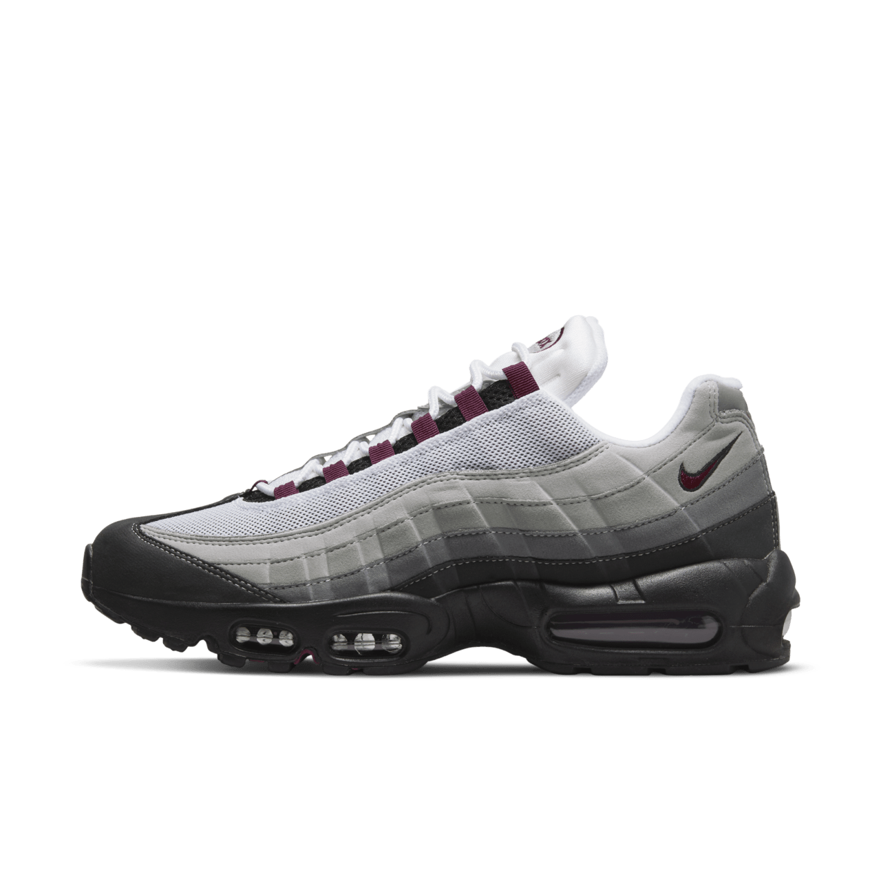 【NIKE公式】エア マックス 95 'Pearl Grey and Dark Beetroot' (DQ9001-001 / AM 95)