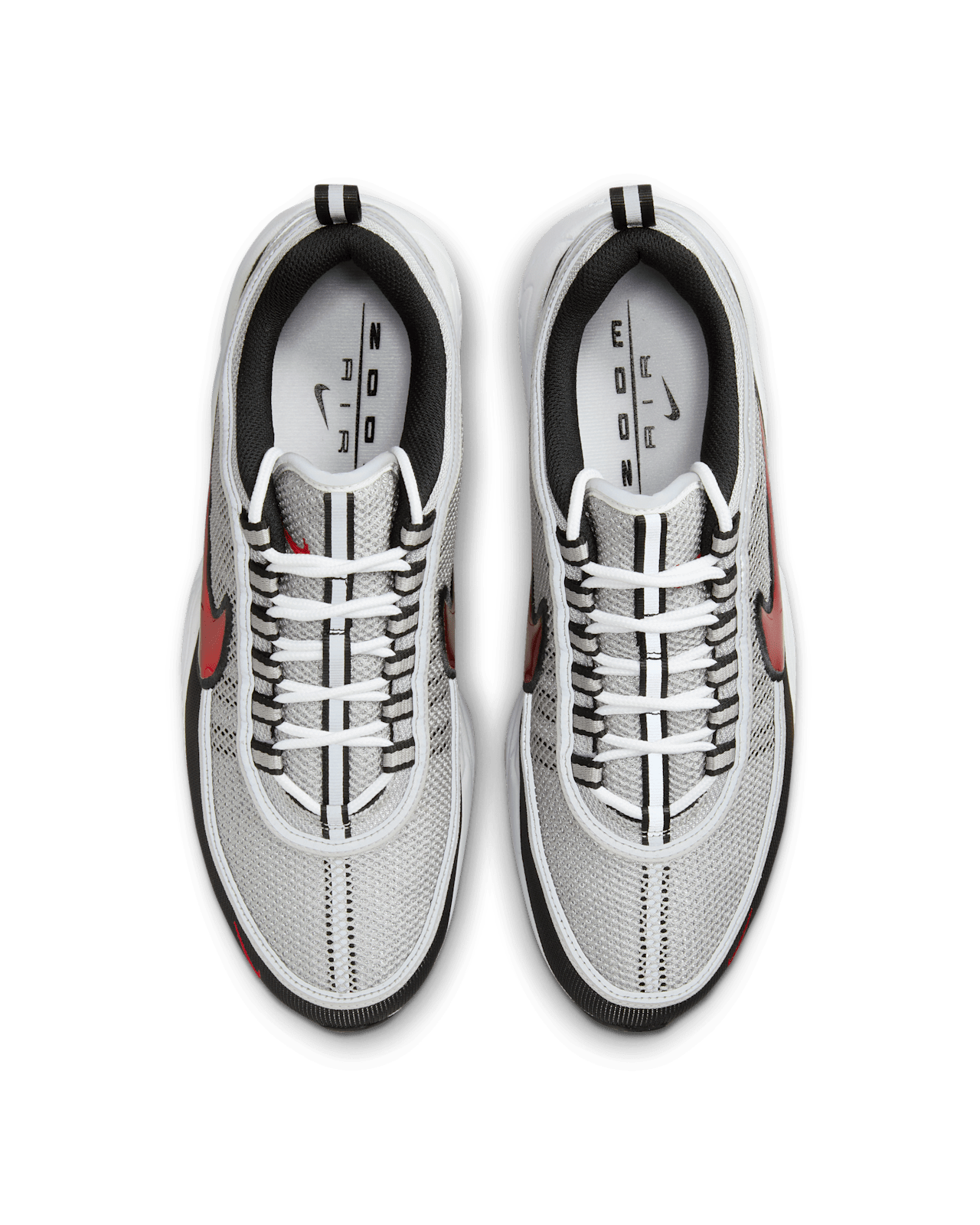 วันเปิดตัว Air Zoom Spiridon "Metallic Silver and Sport Red" (HF9117-001) 