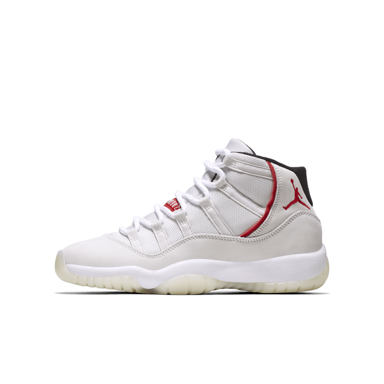 Jordan 11 platinum grade school best sale