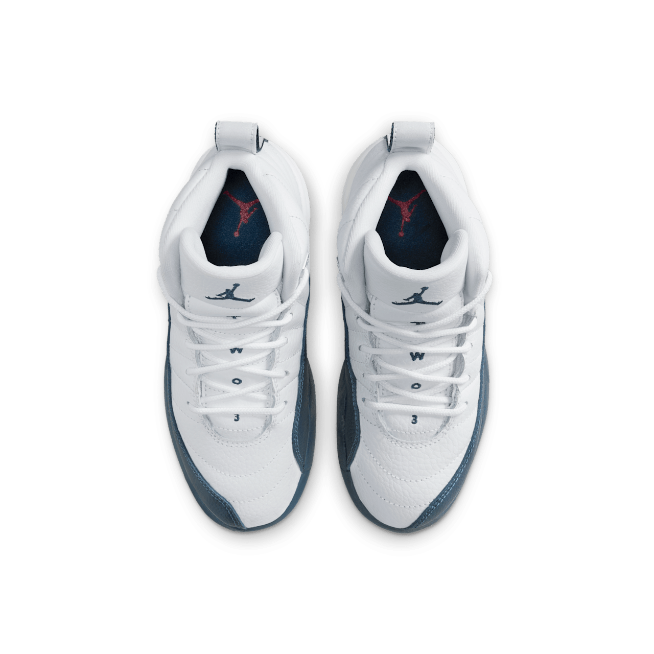 Little Kids' Jordan 12 'French Blue and White' (151186-114)