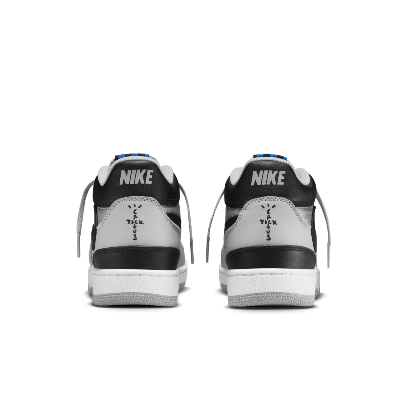 Attack x Cactus Jack Light Smoke Grey HF4198 001 release date. Nike SNKRS