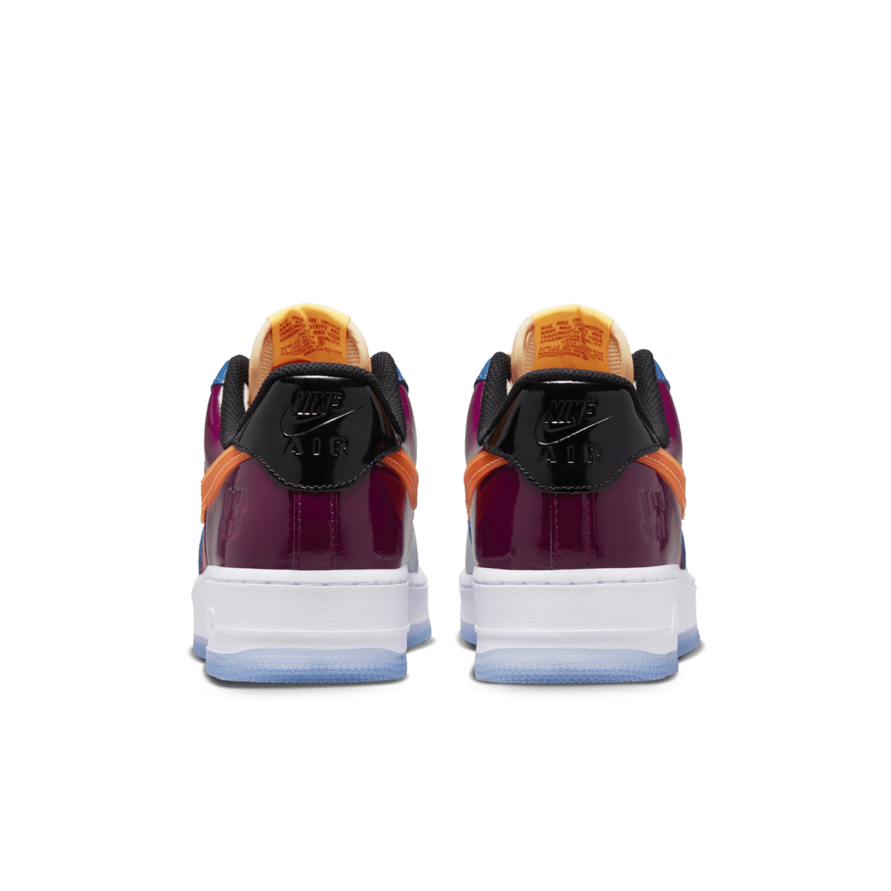 Fecha de lanzamiento del Air Force 1 x UNDEFEATED "Multicolor" (DV5255-400)