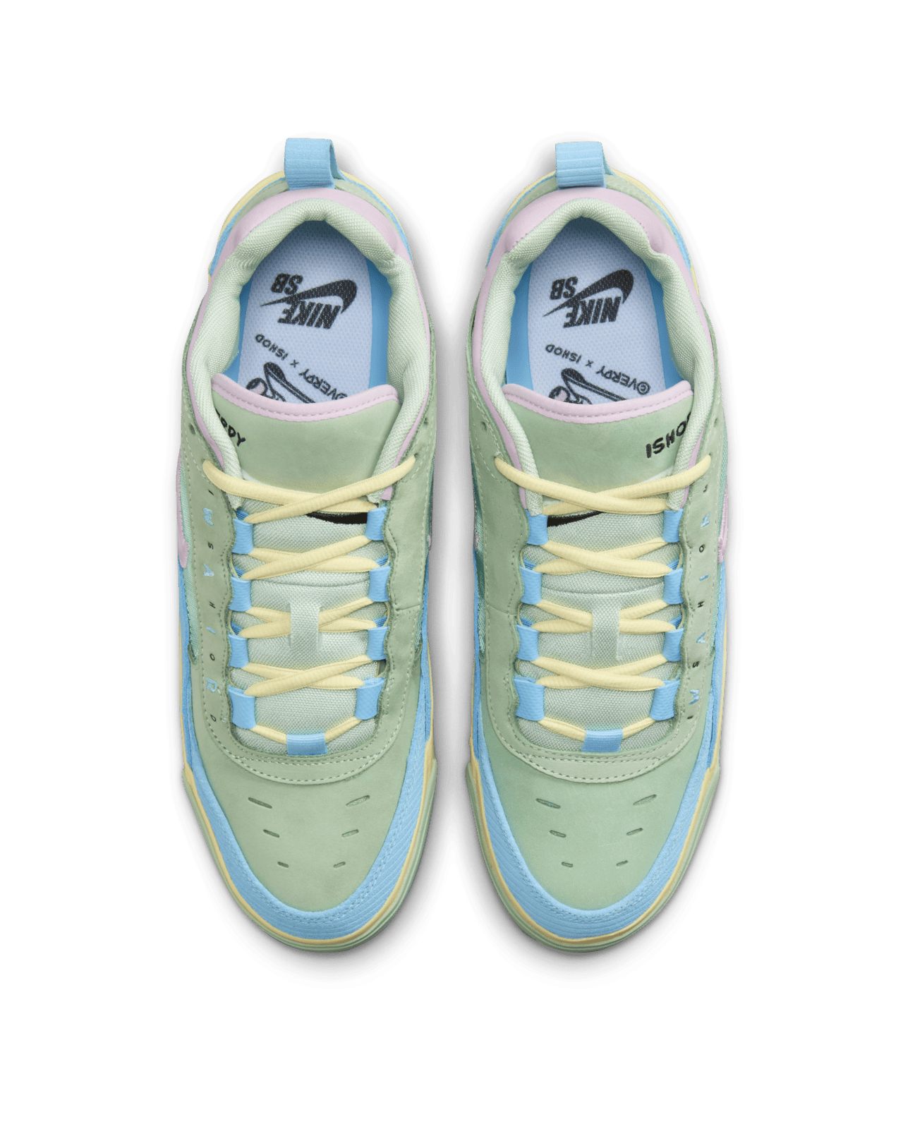 Fecha de lanzamiento de los Air Max Ishod x Verdy "Blue Gaze and Enamel Green" (HF4074-400)