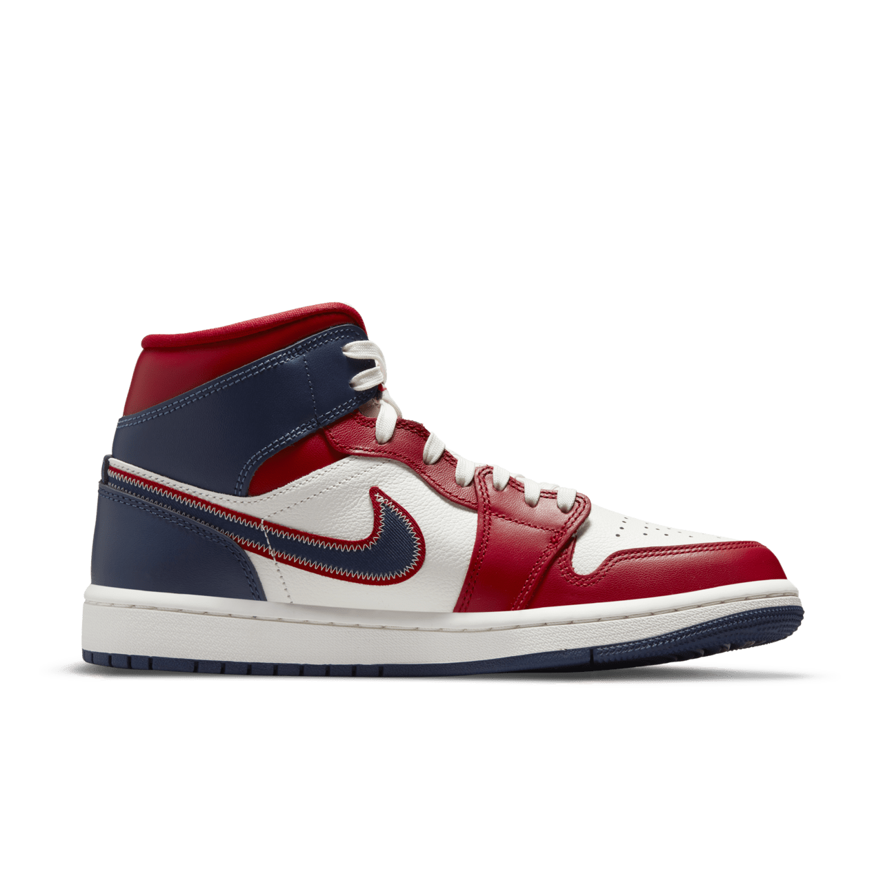 Women's Air Jordan 1 Mid SE 'Gym Red and Midnight Navy' (DQ7648-600) Release Date