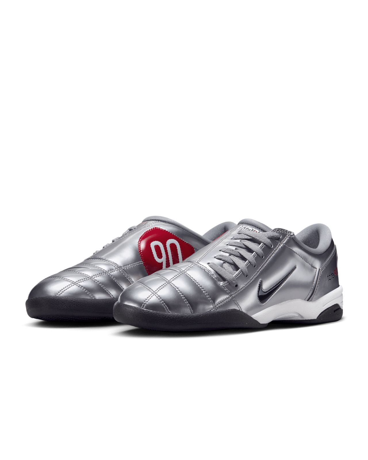 Total 90 'Metallic Silver and Black' (HJ9351-002) — releasedatum