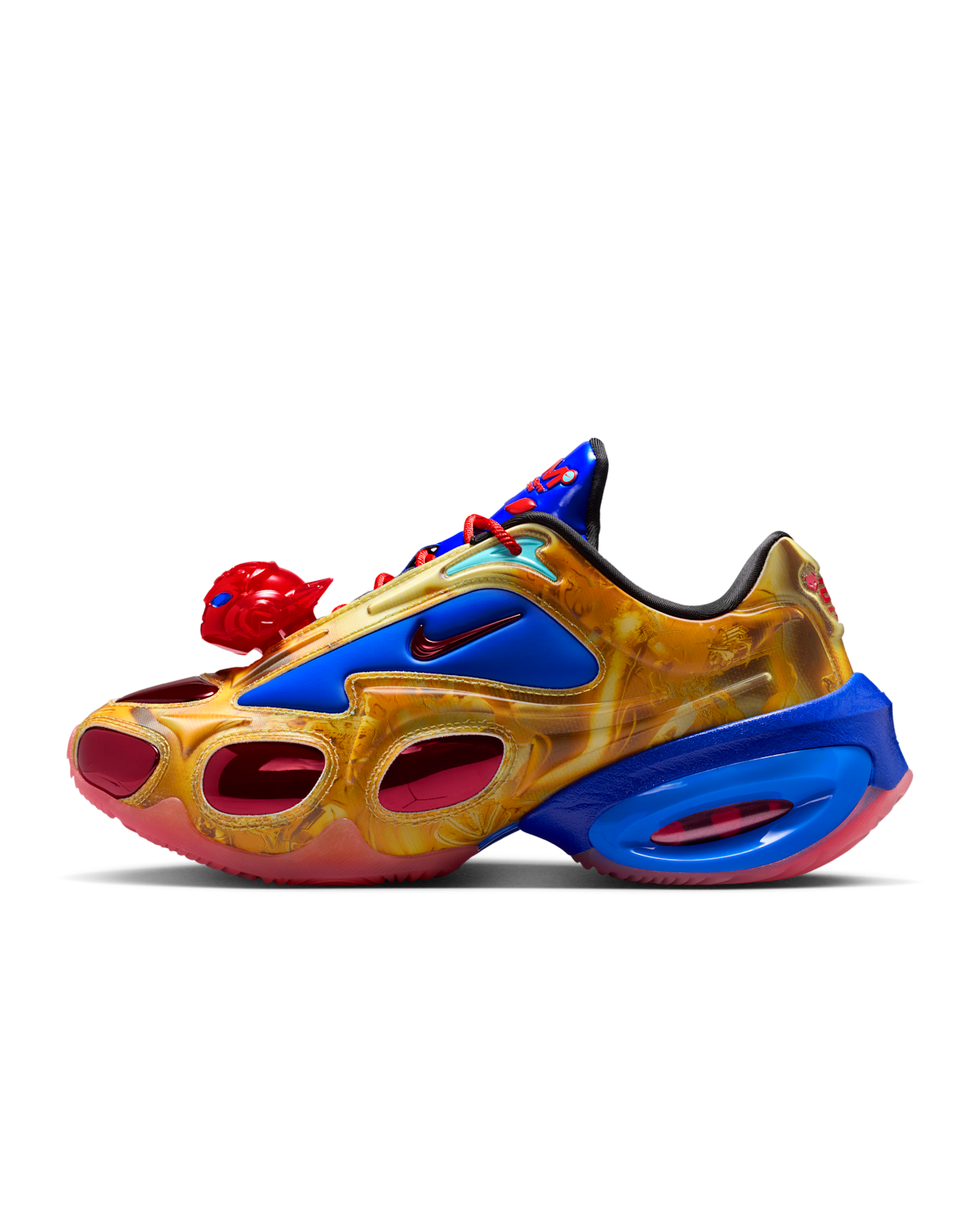 Fecha de lanzamiento de los Air Max Muse x WINDOWSEN "Metallic Gold and Chile Red" para mujer (IQ3838-700)