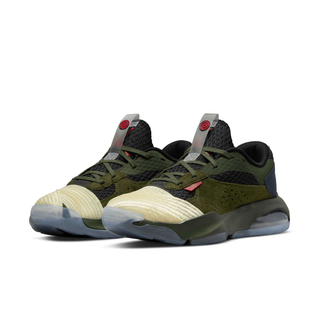 วันเปิดตัว Jordan Air 200E "Carbon Green and University Red" (DQ6385-360)