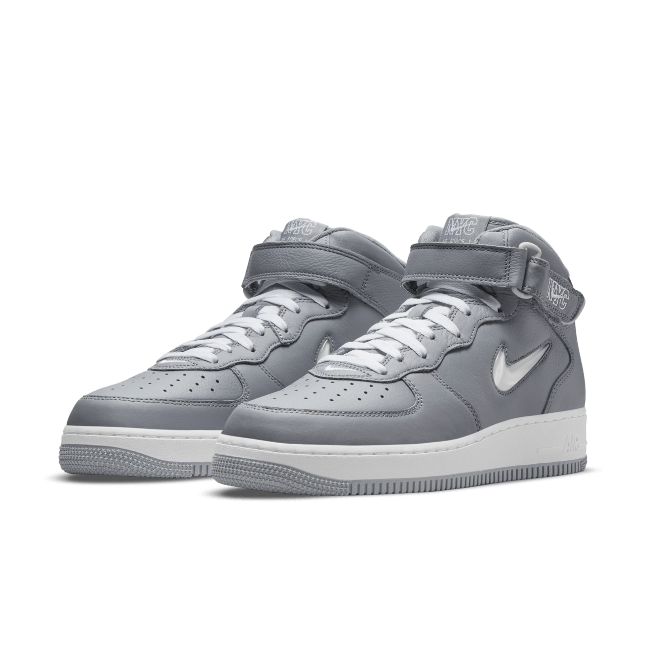 วันเปิดตัว Air Force 1 Mid Jewel “NYC Cool Grey”