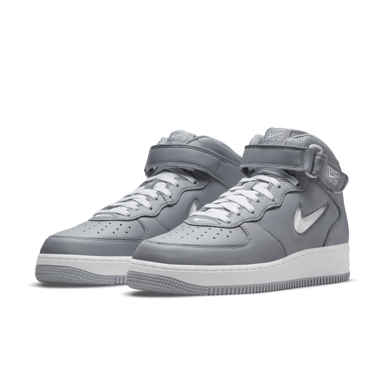 Air Force 1 Mid Jewel 'NYC Cool Grey' Release Date