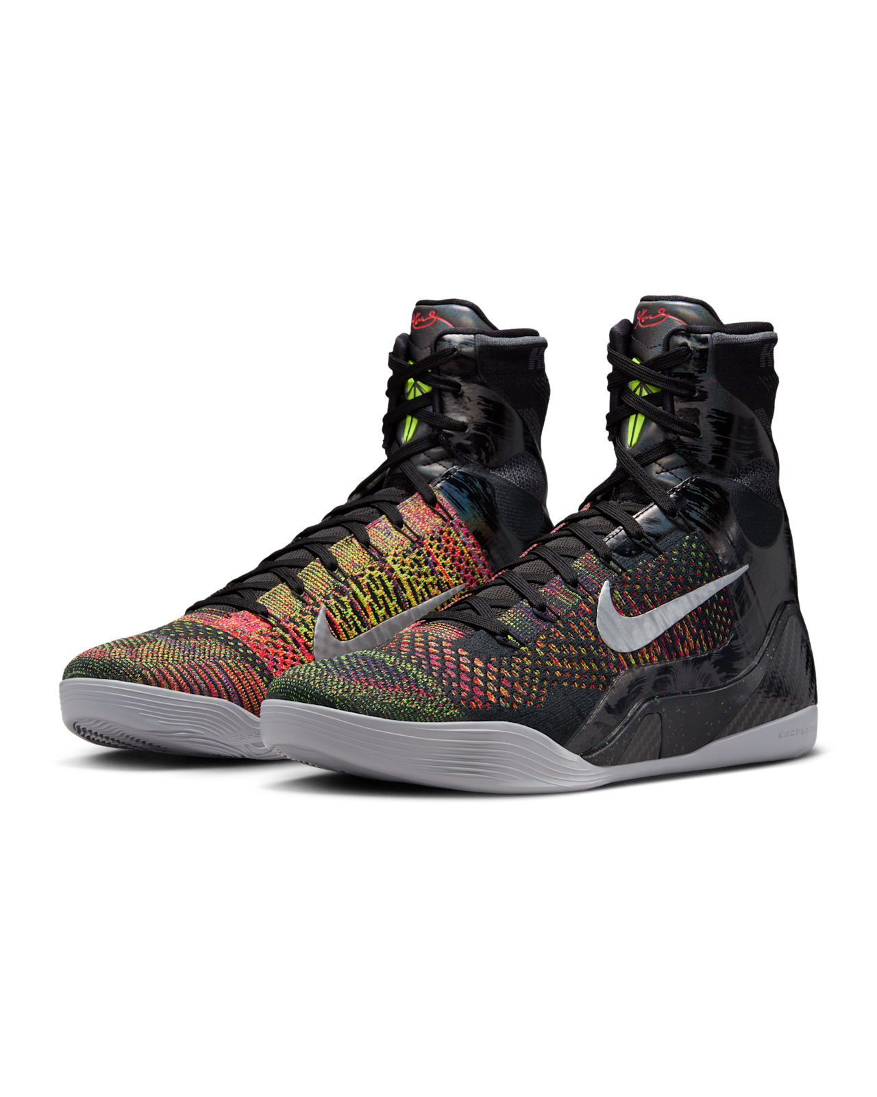 วันเปิดตัว Kobe 9 Elite Protro "Masterpiece" "Black and Metallic Silver" (FZ7335-001)