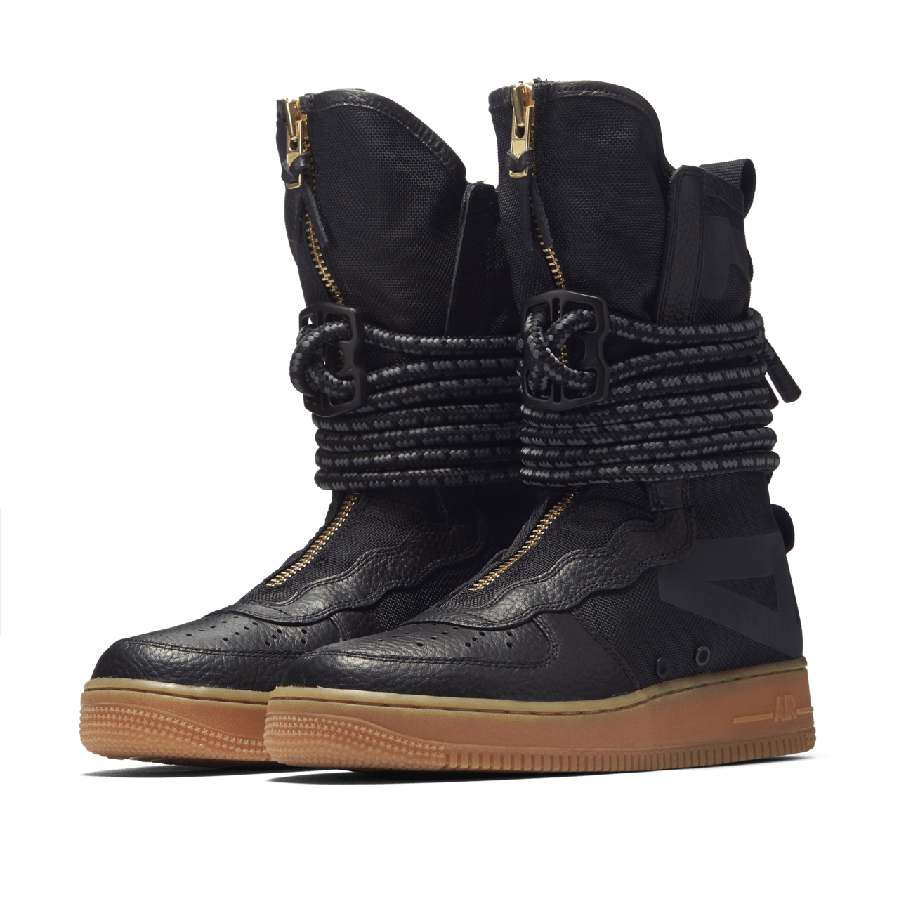 Nike Women s SF Air Force 1 Hi Black Gum Medium Brown Release Date. Nike SNKRS