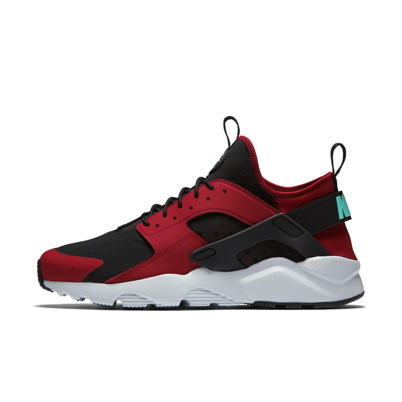 Nike huarache ultra grey red best sale