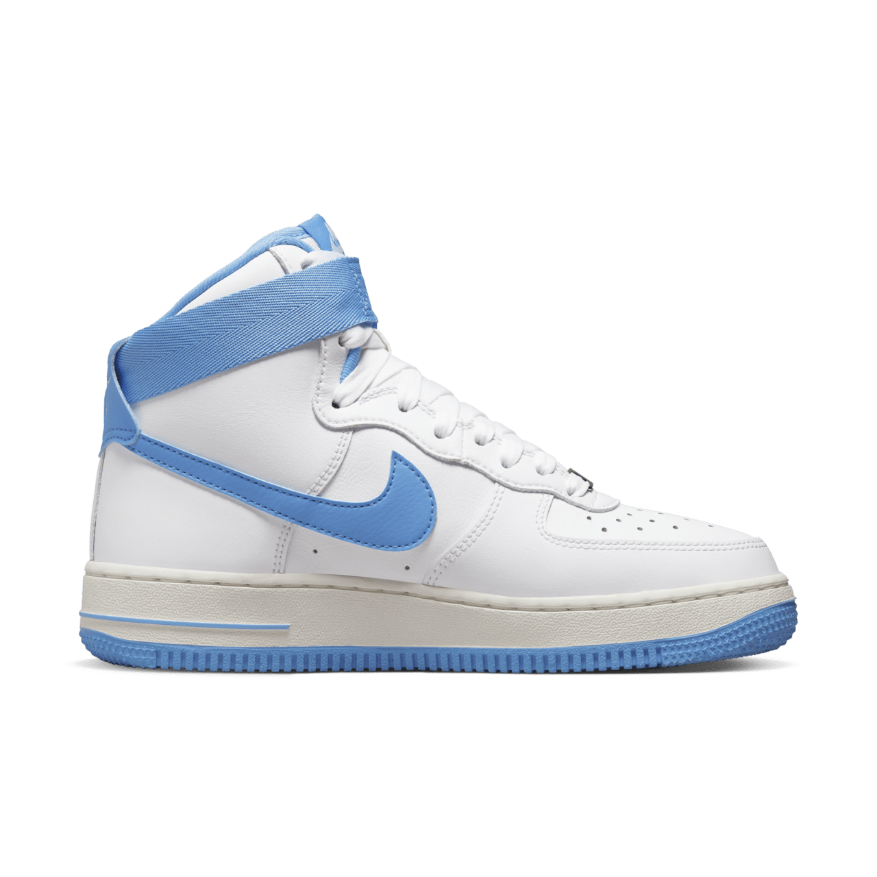 【NIKE公式】レディース エア フォース 1 'University Blue' (DX3805-100 / W AF1 HI QS)