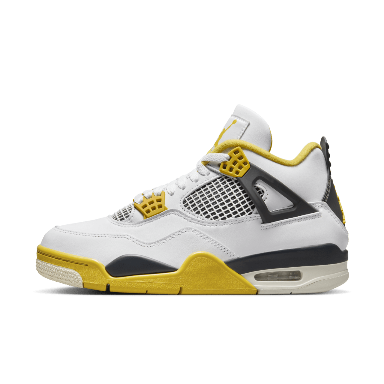 วันเปิดตัว Air Jordan 4 "Vivid Sulfur" ผู้หญิง (AQ9129-101)
