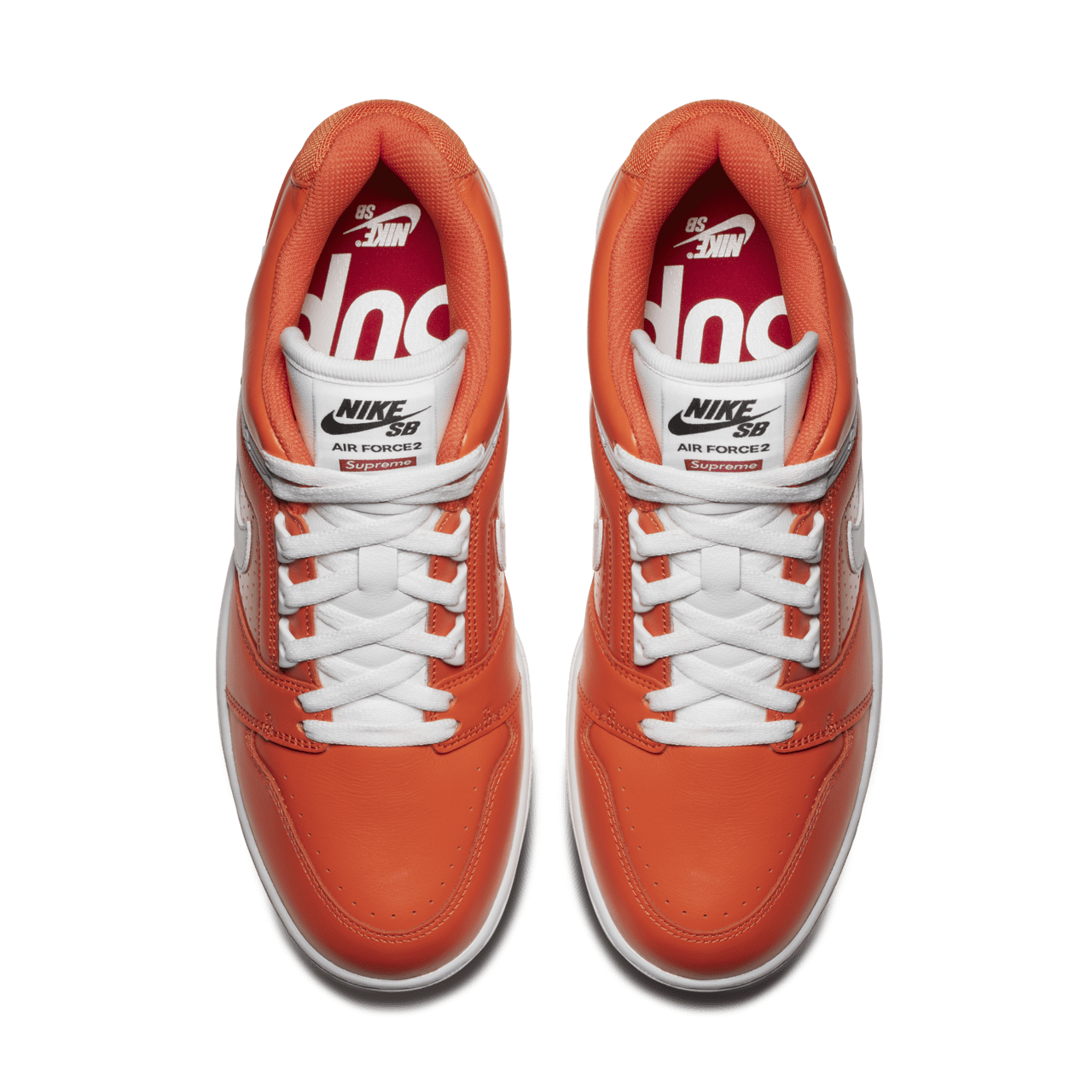 Nike sb air force 2 low supreme best sale