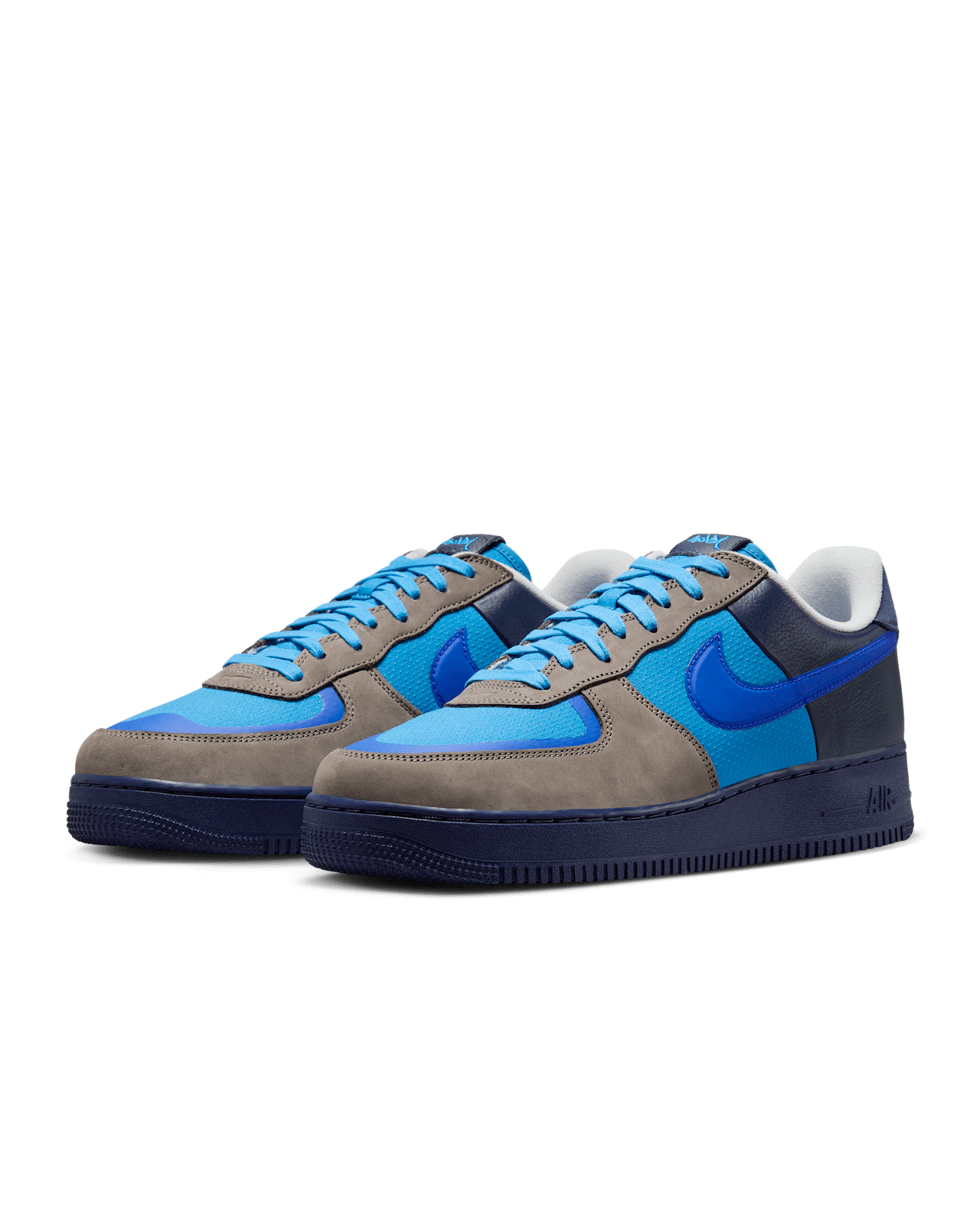 Ημερομηνία κυκλοφορίας του Air Force 1 Low x Stash "Soft Grey and Harbor Blue" (HF5516-001)