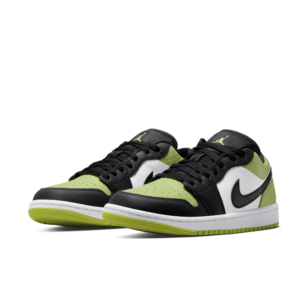 วันเปิดตัว Air Jordan 1 Low "Vivid Green and Black" (DX4446-301)