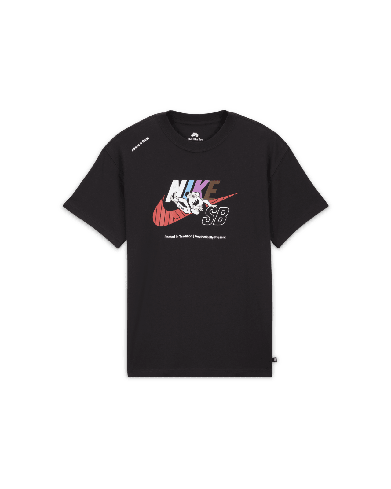 Nike SB x Albino and Preto T-Shirt (FJ1152-010) release date.