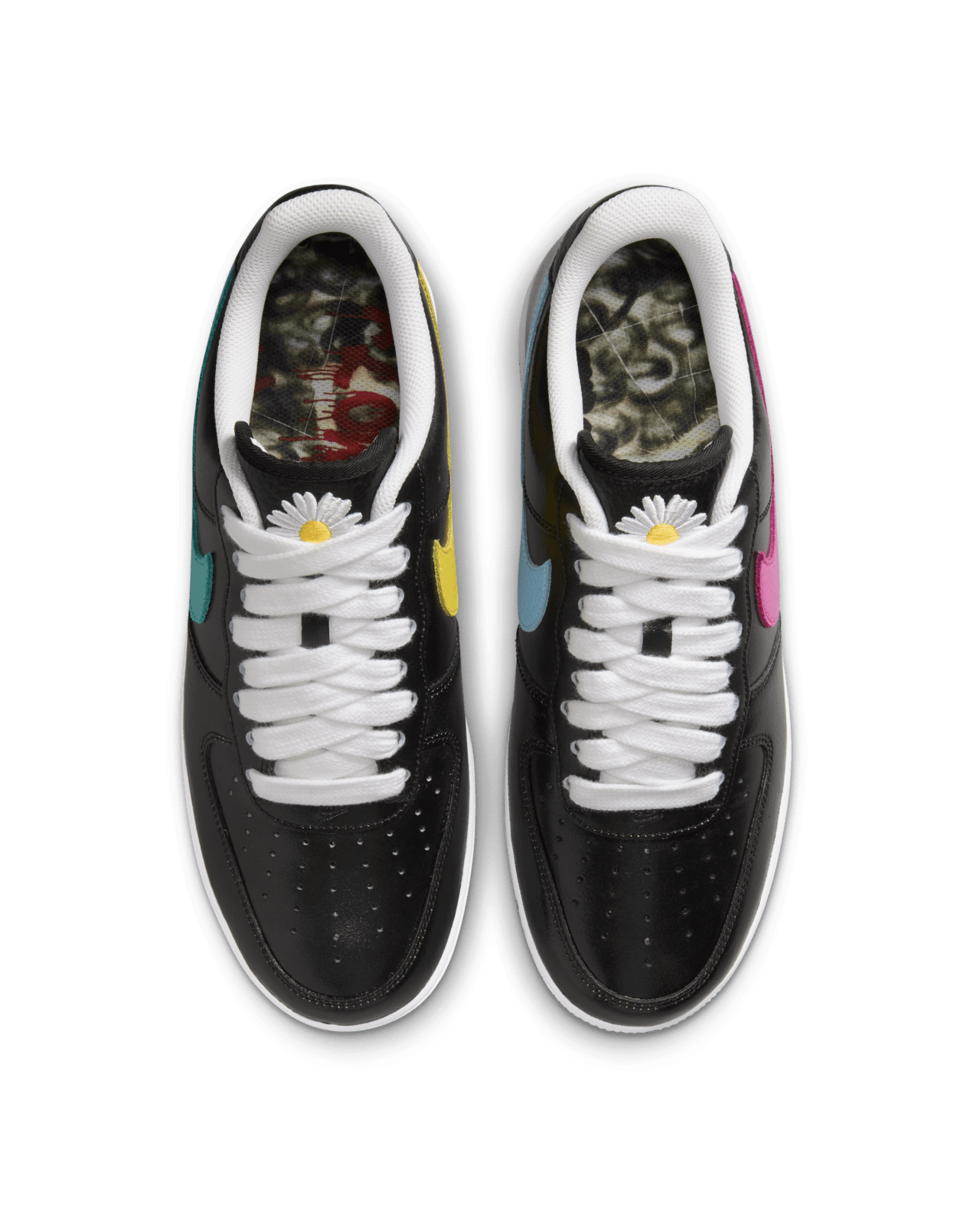 Air Force 1 07 x PEACEMINUSONE Para noise 3.0 Black and multi colour AQ3692 004 release date. Nike SNKRS