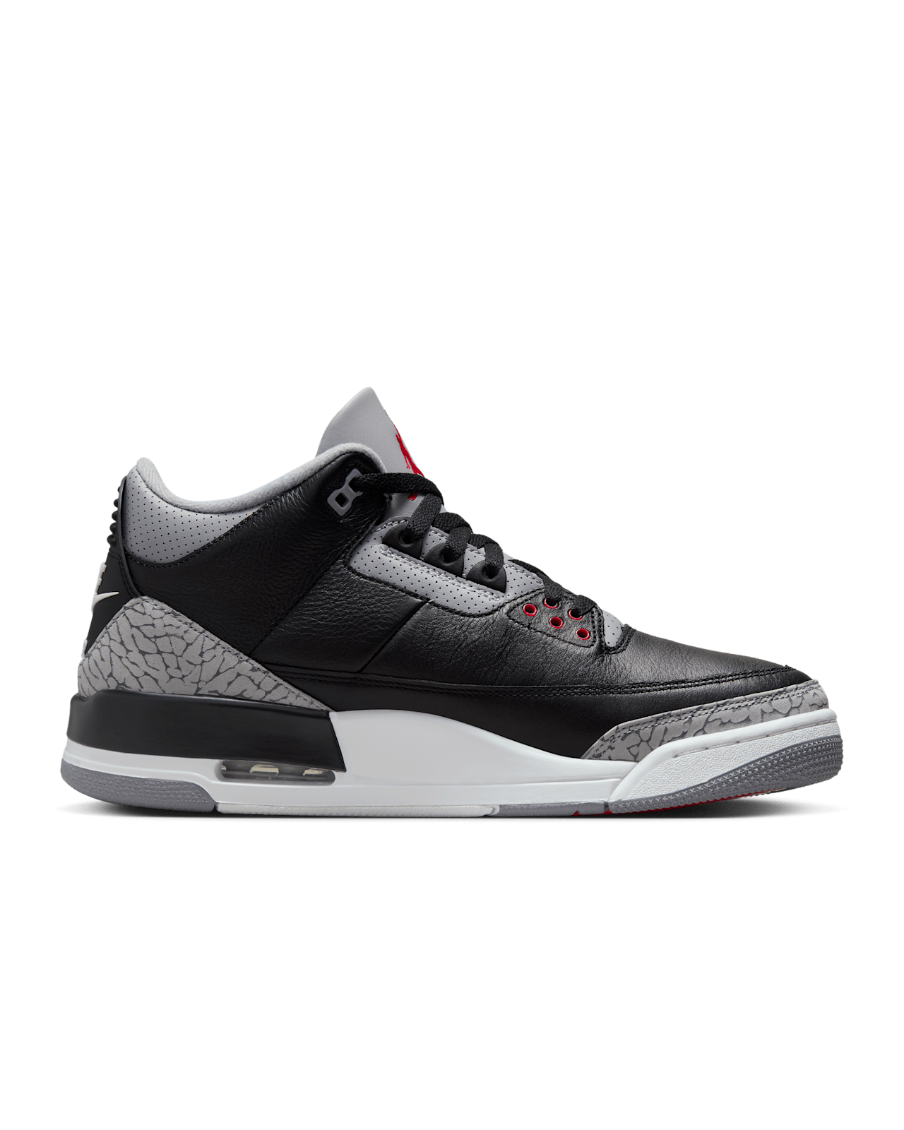 Ημερομηνία κυκλοφορίας του Air Jordan 3 "Black Cement" (DN3707-010)