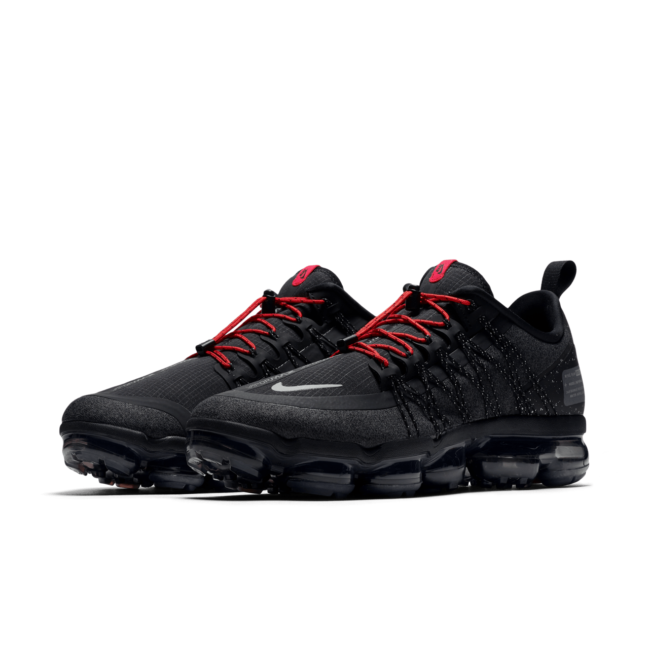 Nike Air Vapormax Run Utility Black Anthracite Habanero Red Release Date. Nike SNKRS