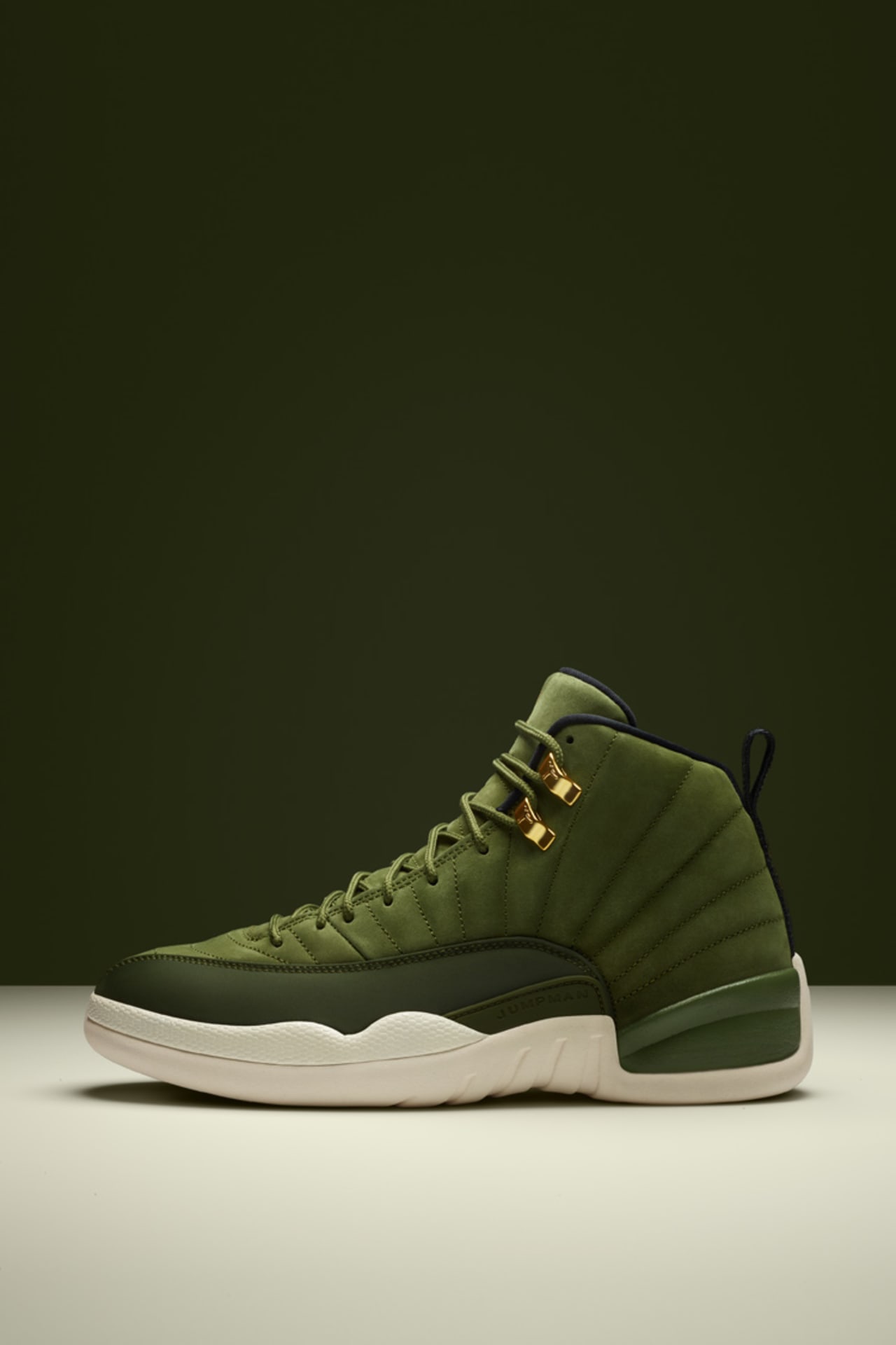 Air Jordan 12 Retro Olive Canvas Metallic Gold Release Date. Nike SNKRS