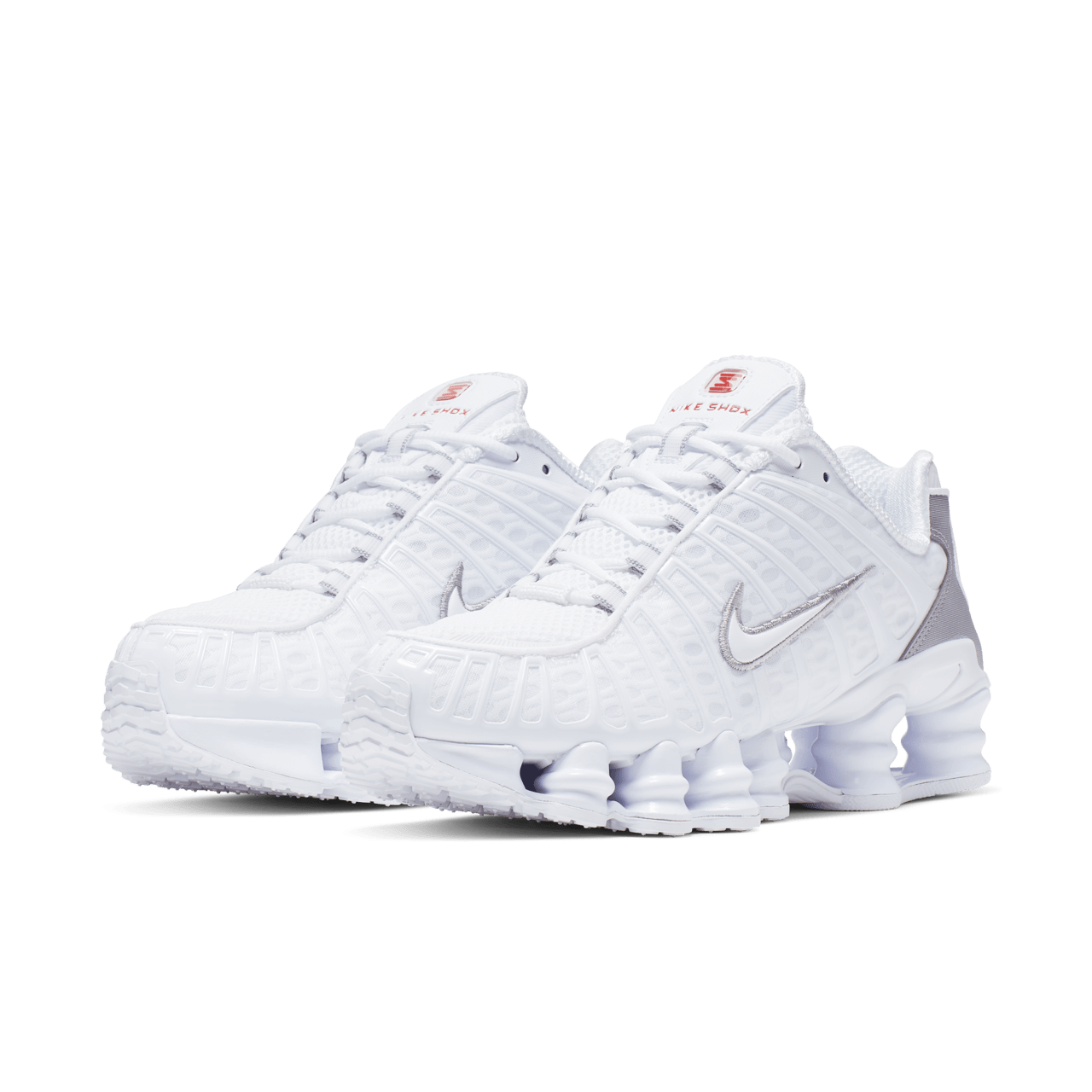 Women s Nike Shox TL White and Max Orange AR3566 100 Release Date. Nike SNKRS