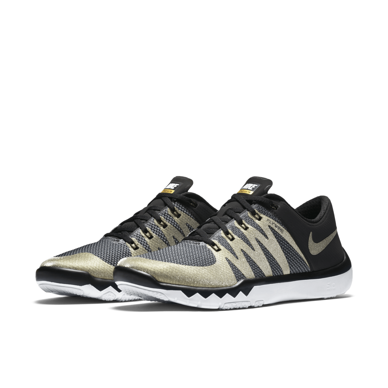 Nike SB50 Nike Free Trainer 5.0 V6 Black Metallic Gold Nike SNKRS