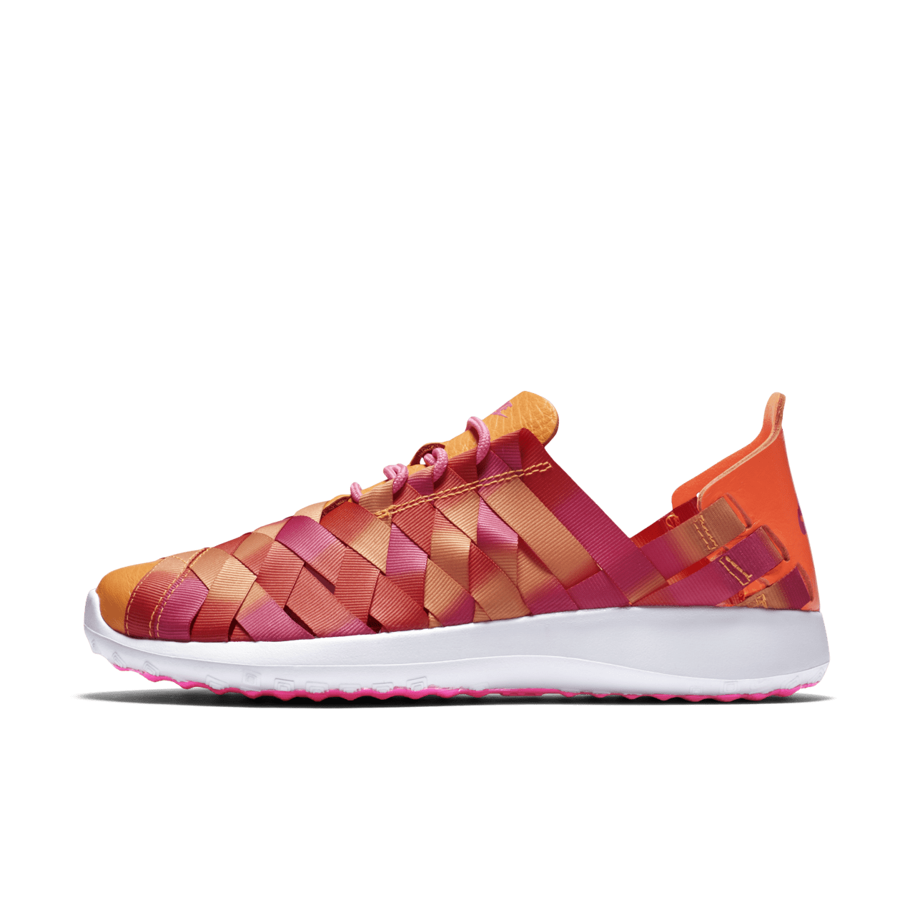 Women s Nike Juvenate Woven Pink Blast Laser Orange Nike SNKRS