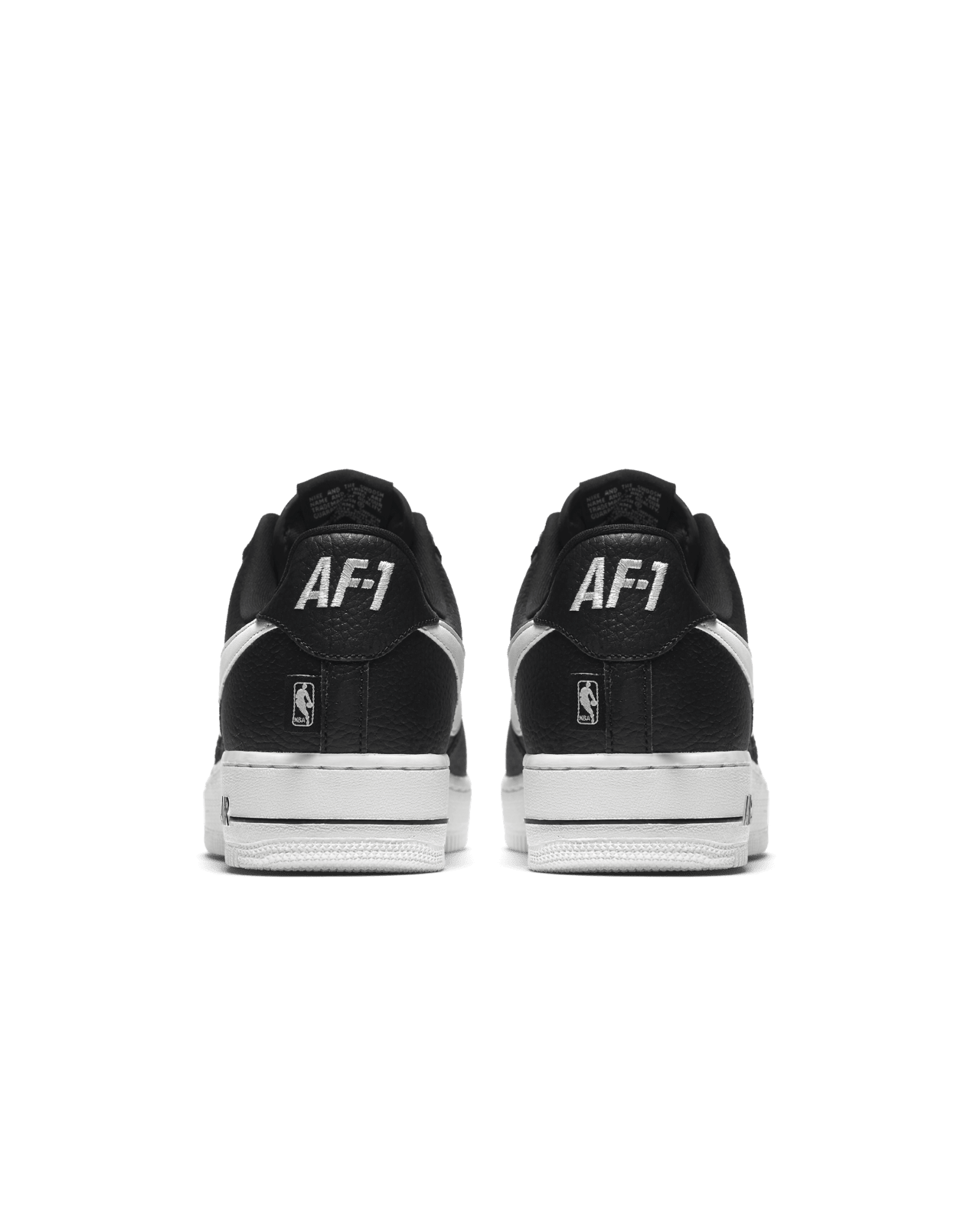 Nike AF 1 Low NBA Black White Release Date. Nike SNKRS