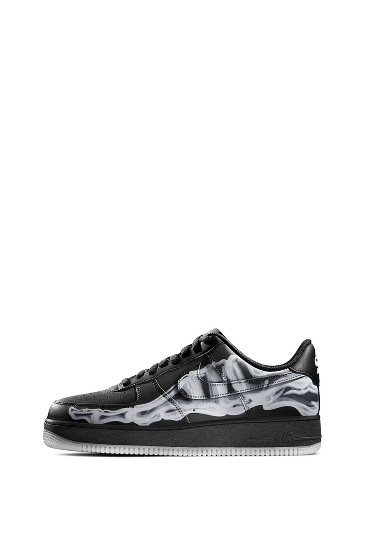 Nike air force 1 black skeleton hotsell