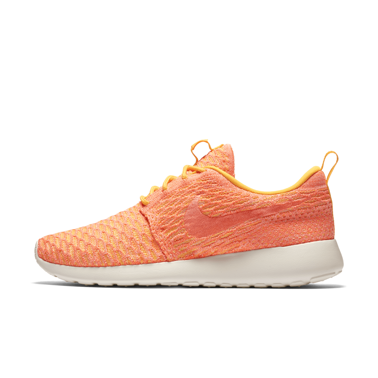 Nike roshe two flyknit orange hotsell