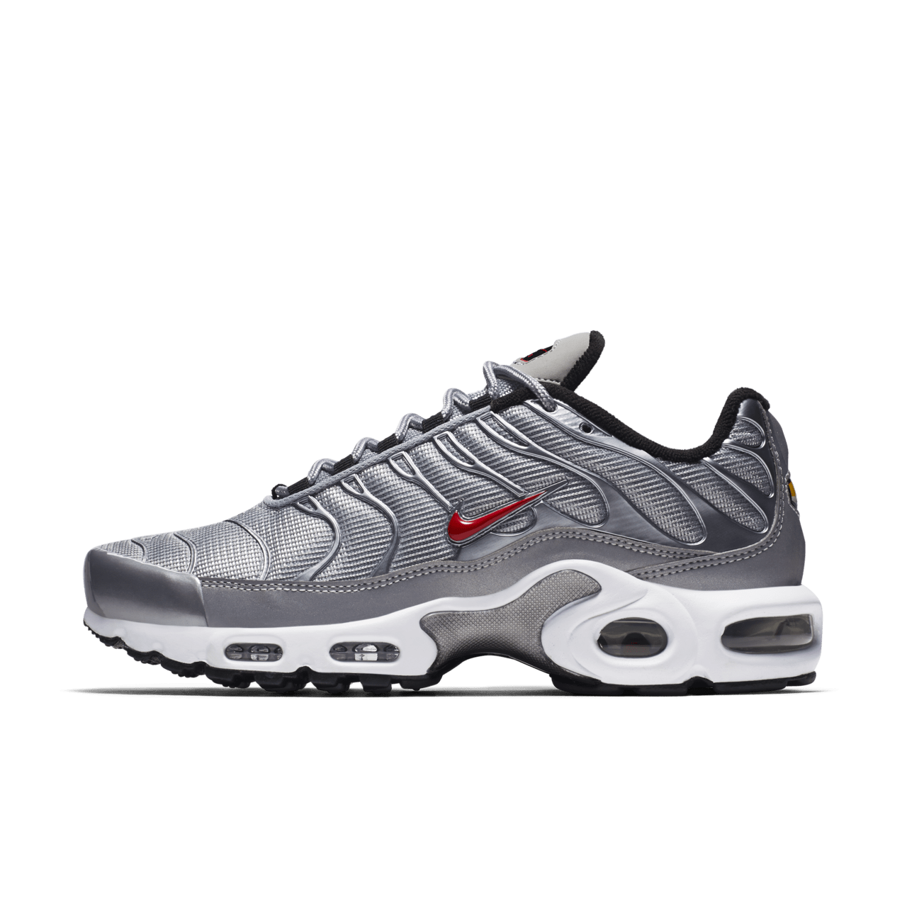 Nike air metallic silver online