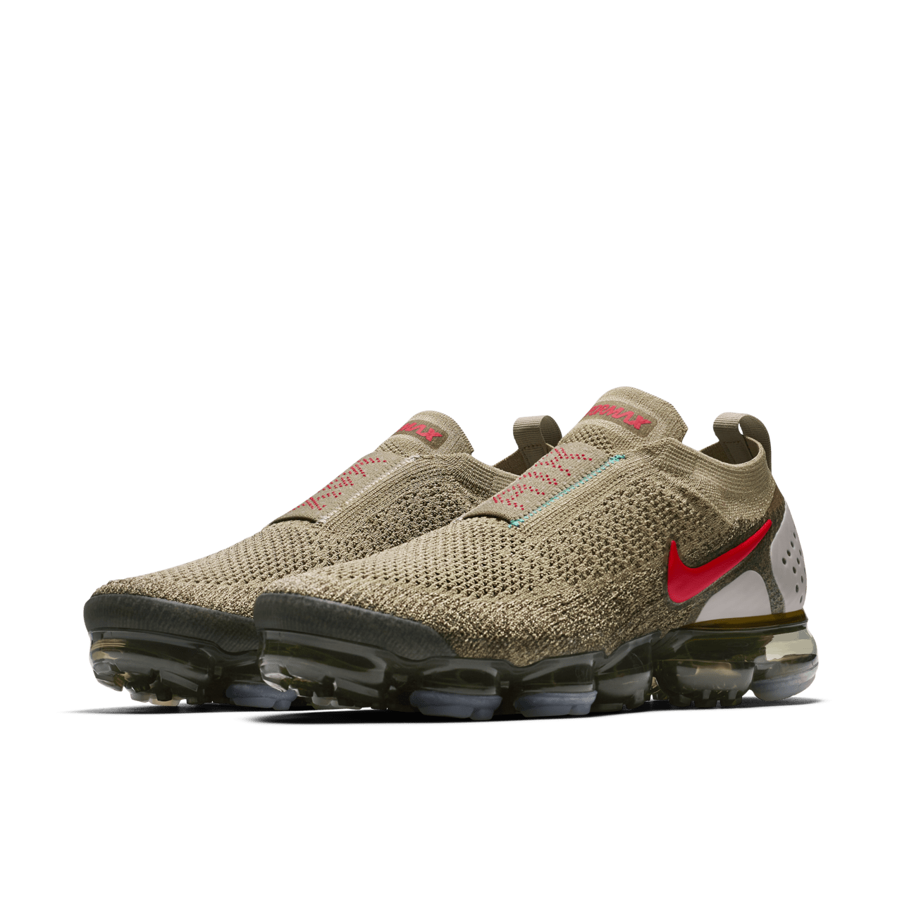 NIKE 2 Neutral Olive Habanero Red AH7006 200 VaporMax Moc Nike SNKRS