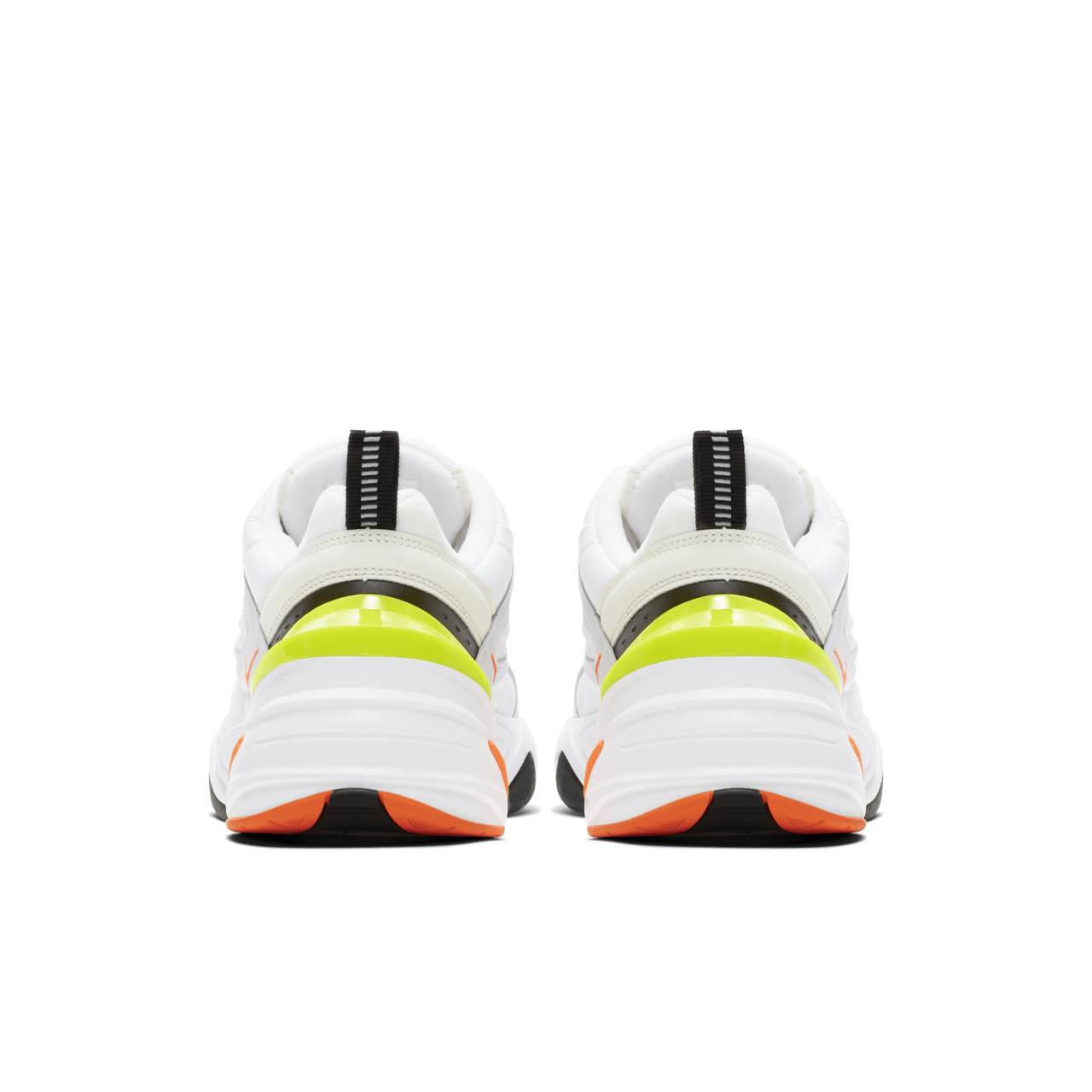 Nike m2k tekno pure platinum volt orange best sale