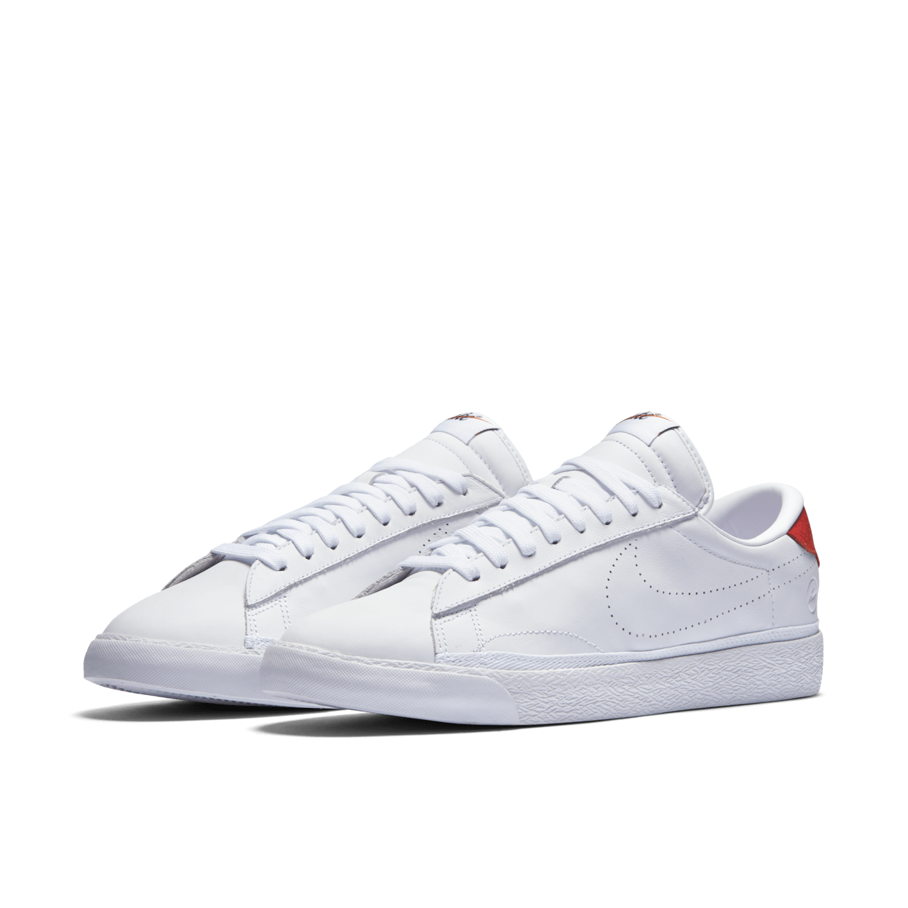 NikeLab x Fragment Zoom Tennis Classic 'White & University Red'. Nike SNKRS