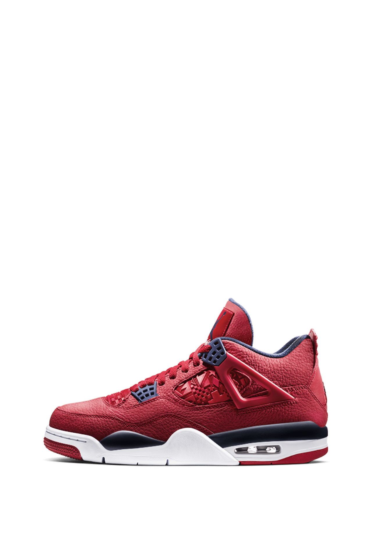 Red on red jordans online