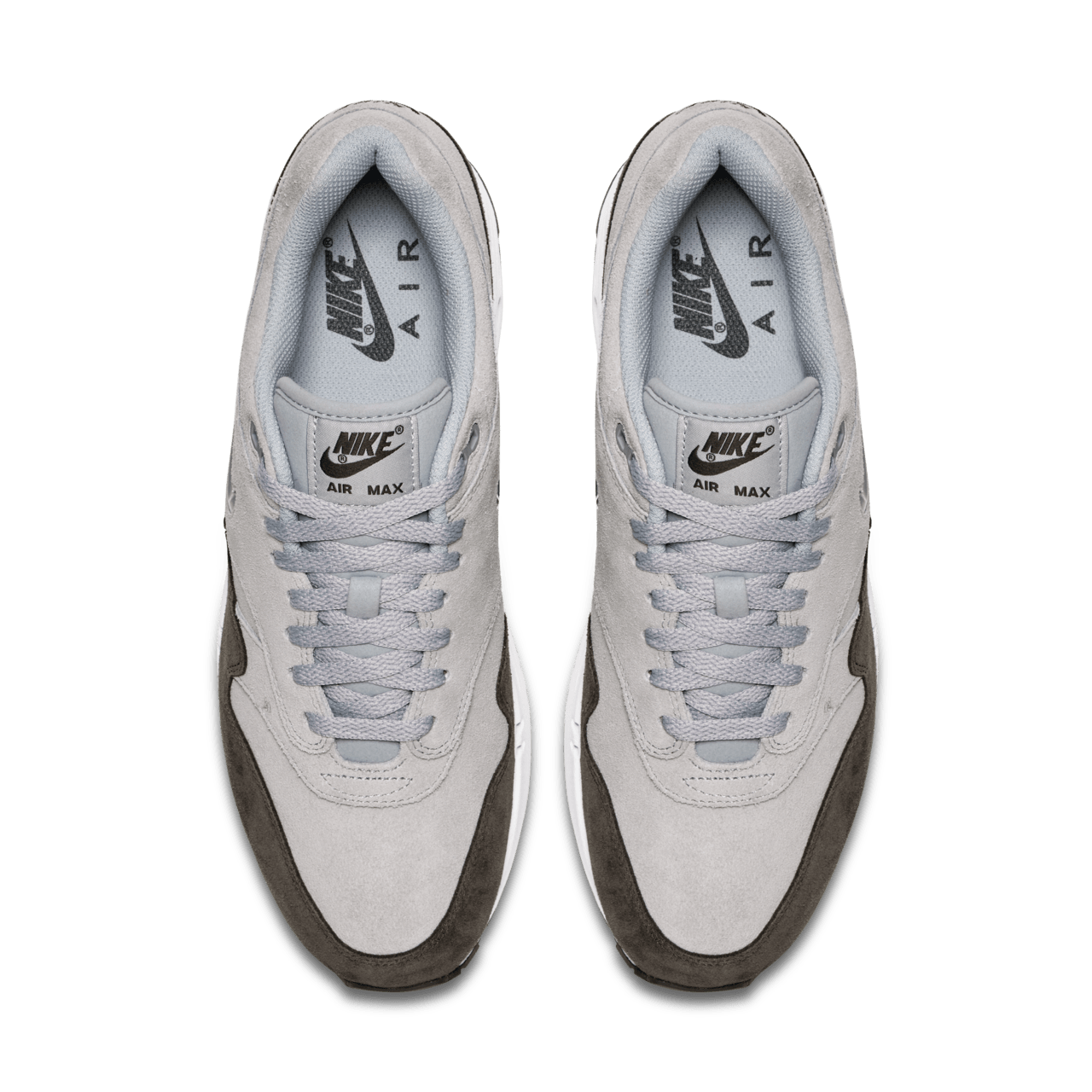 Nike air max 1 premium pure platinum / black / wolf grey hotsell