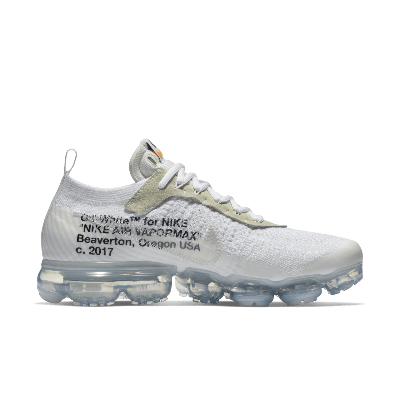 Nike vapormax x off white 2017 hotsell