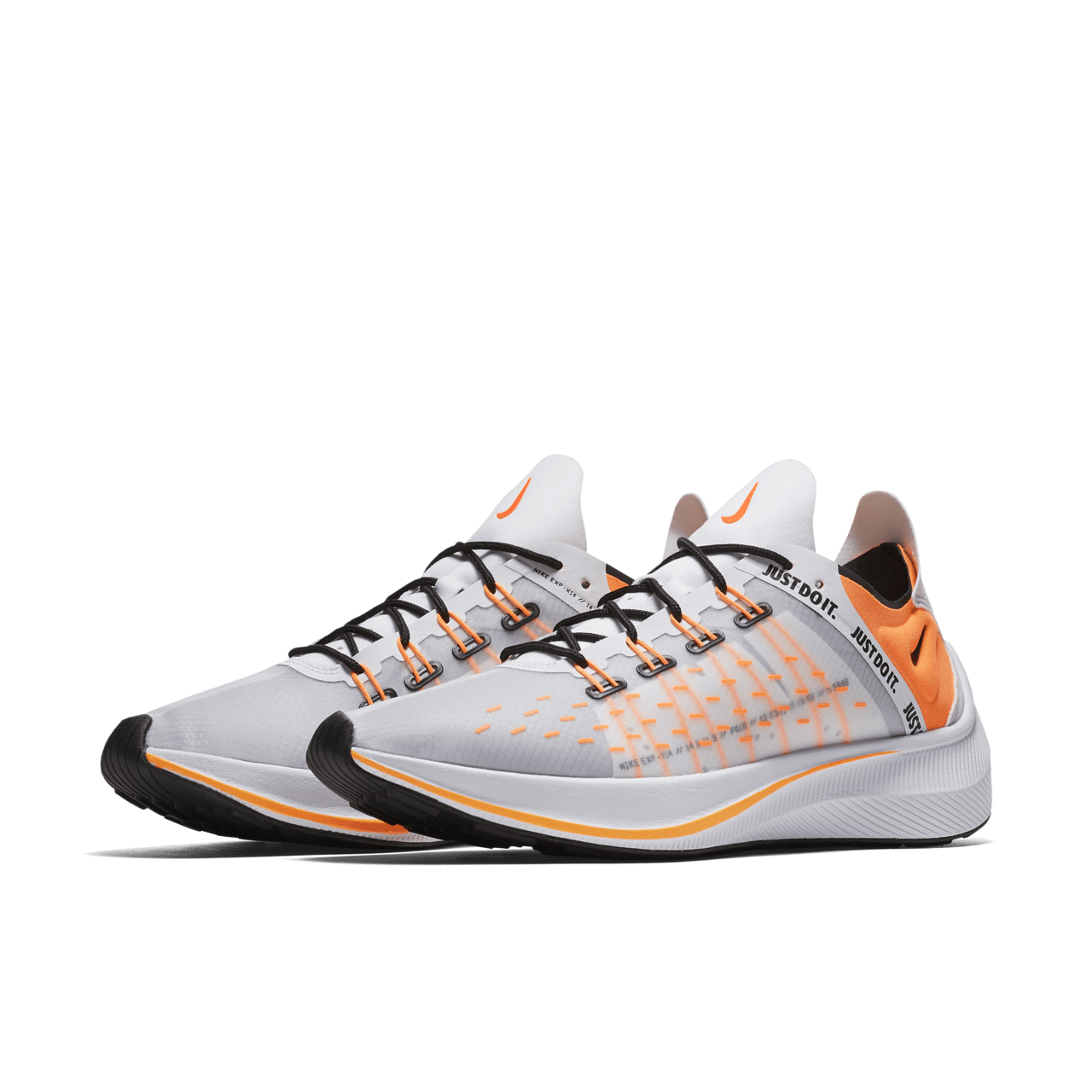 Nike EXP-X14 SE 'White & Black & Wolf Grey & Total Orange' Release Date