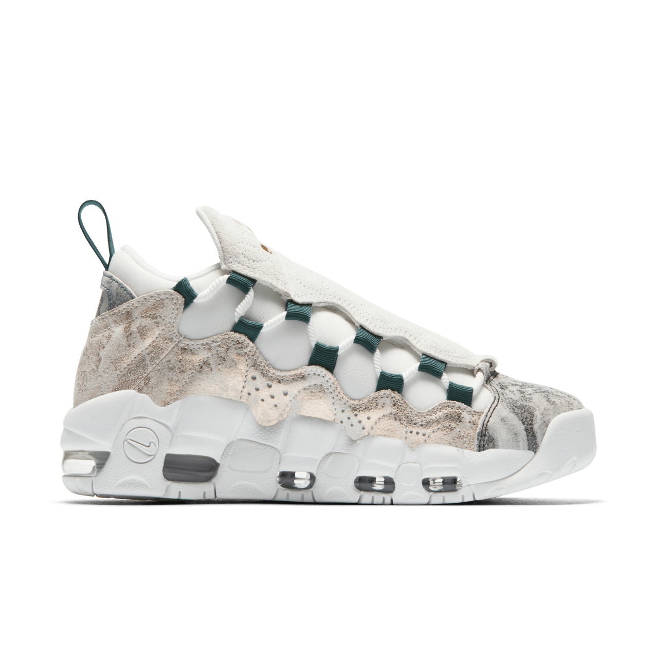 Women's Nike Air More Money ' Summit White & Oil Grey' Release Date