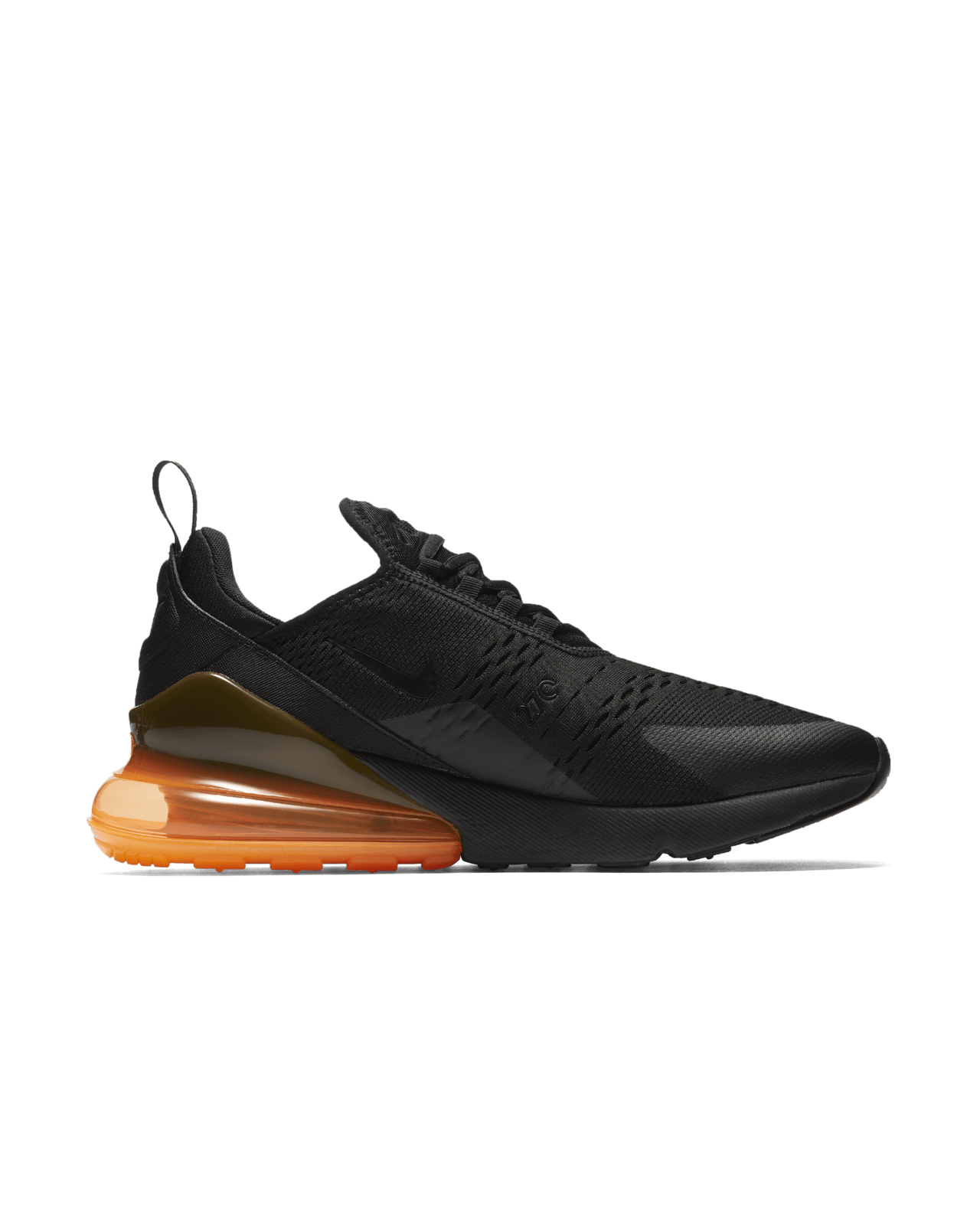 Nike air max 270 orange black red deals